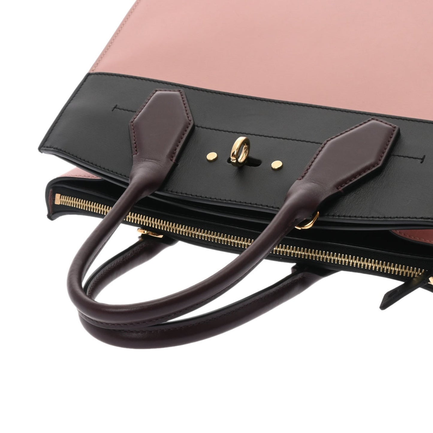 LOUIS VUITTON City Steamer MM Magnolia Noir Bordeaux Women's Leather Bag
