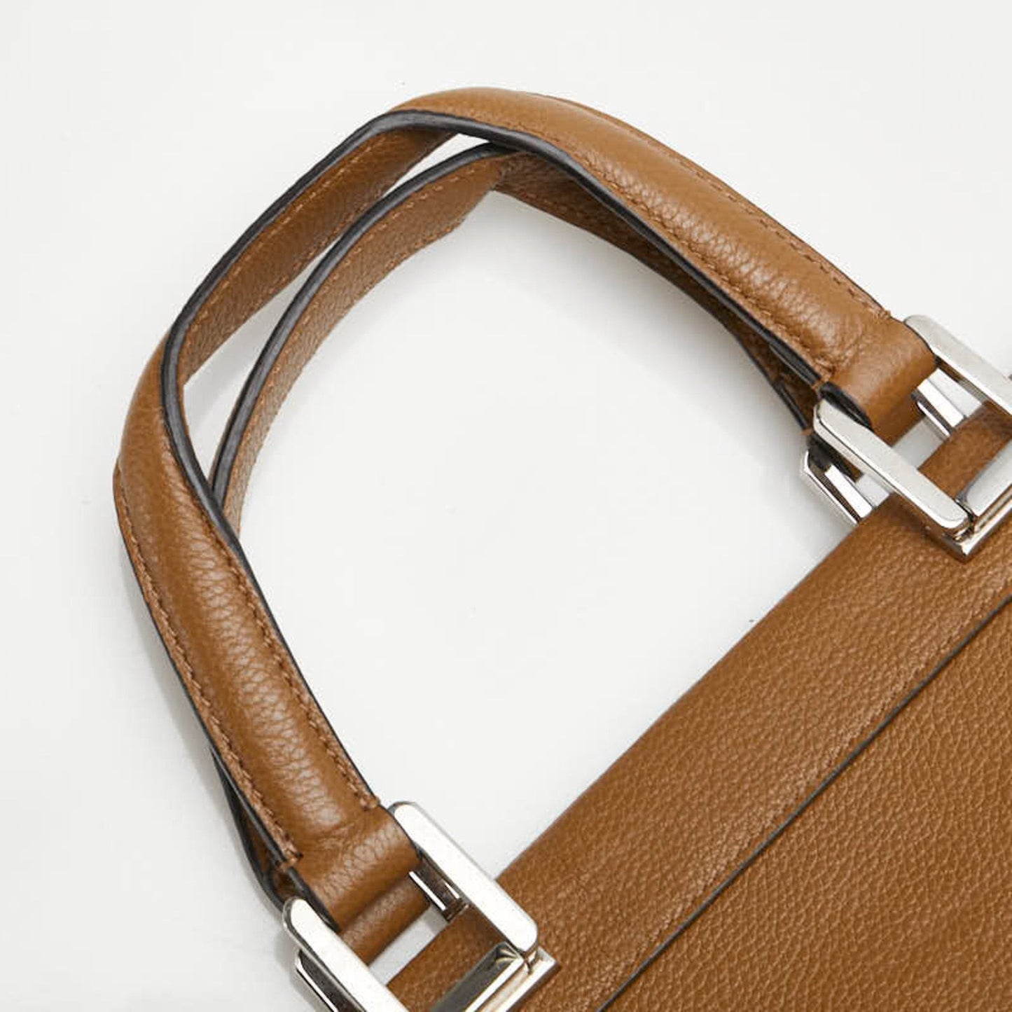 Gucci Brown Leather Handbag Shoulder Bag ( )