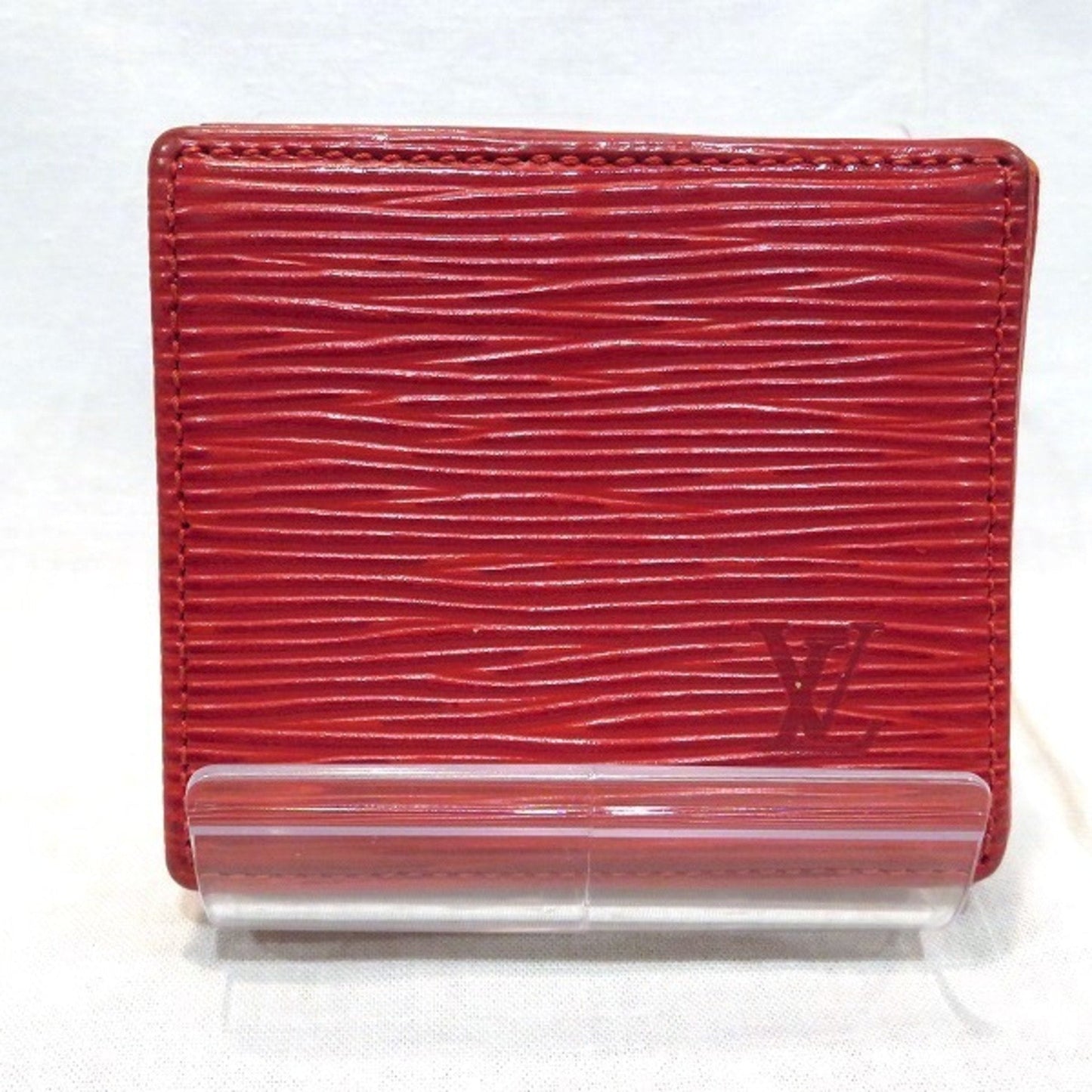 LOUIS VUITTON Epi Porto Moneboite M63697 Coin Case Unisex Wallet