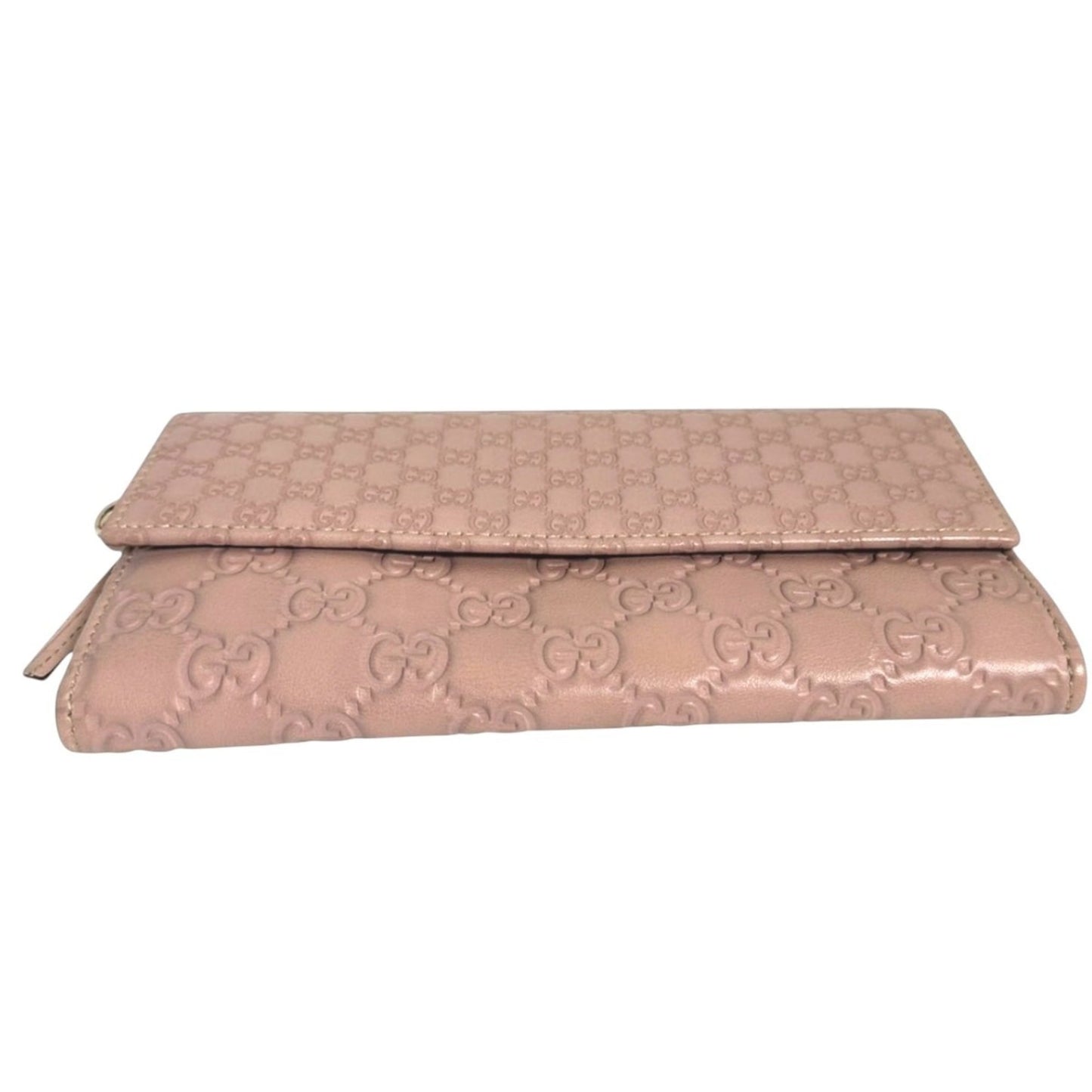 Gucci Pink Leather Wallet (Bi-Fold) ( )