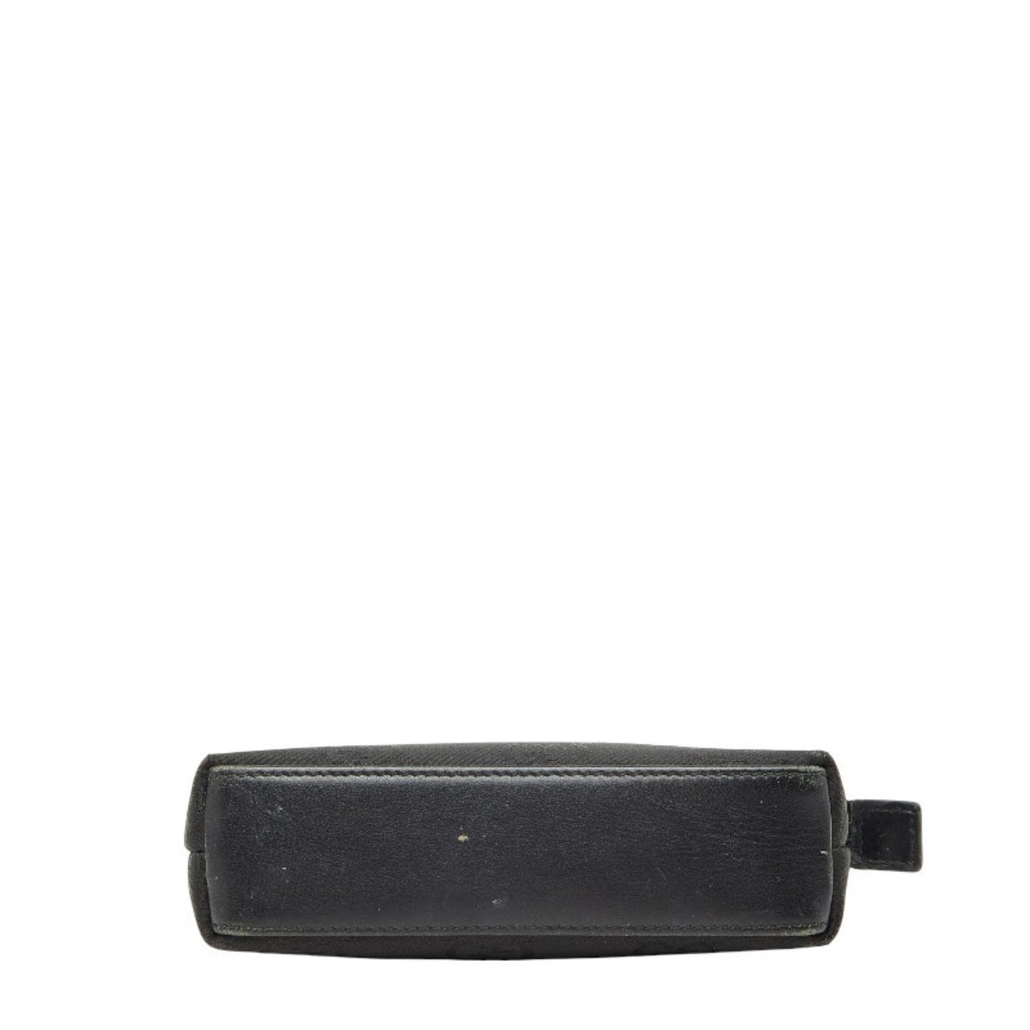 Gucci Black Nylon Leather Pouch ( )