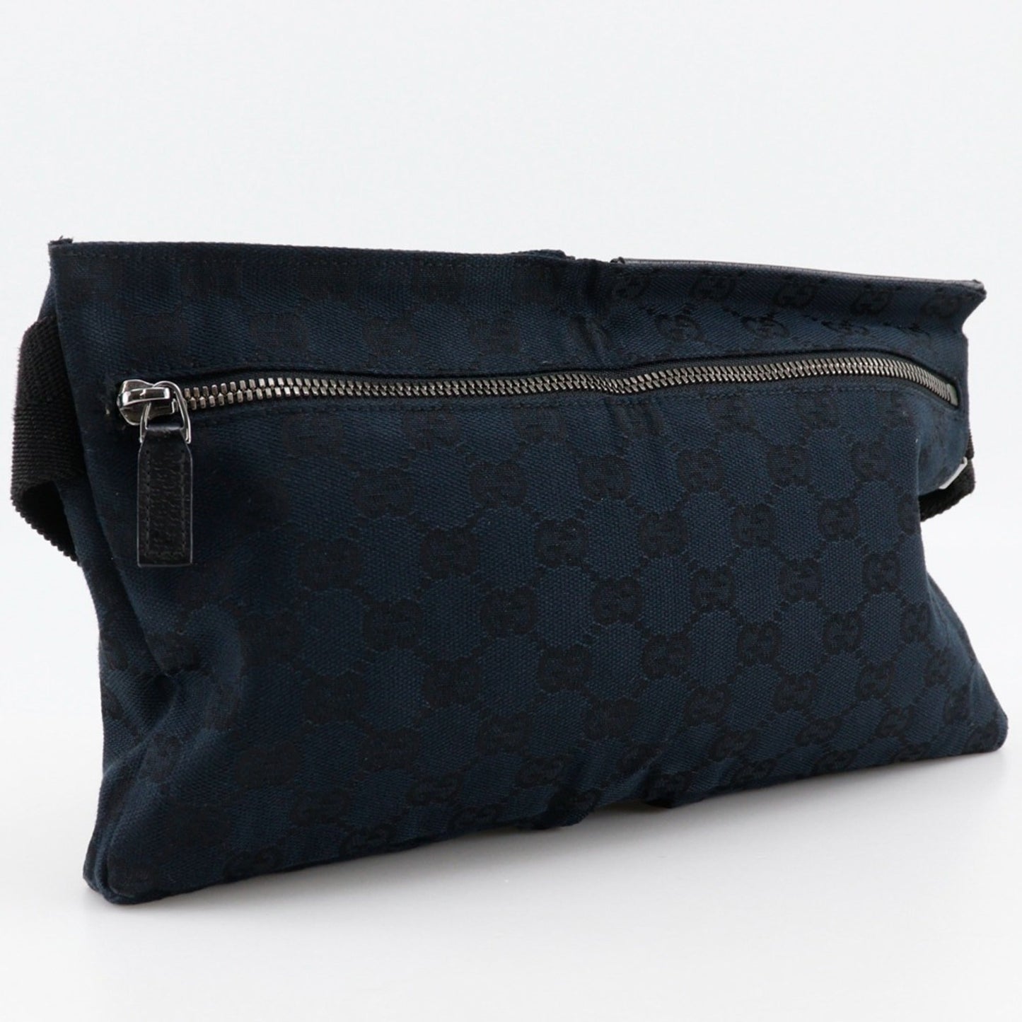 Gucci Gg Canvas Black Gg Canvas Sling Bag ( )