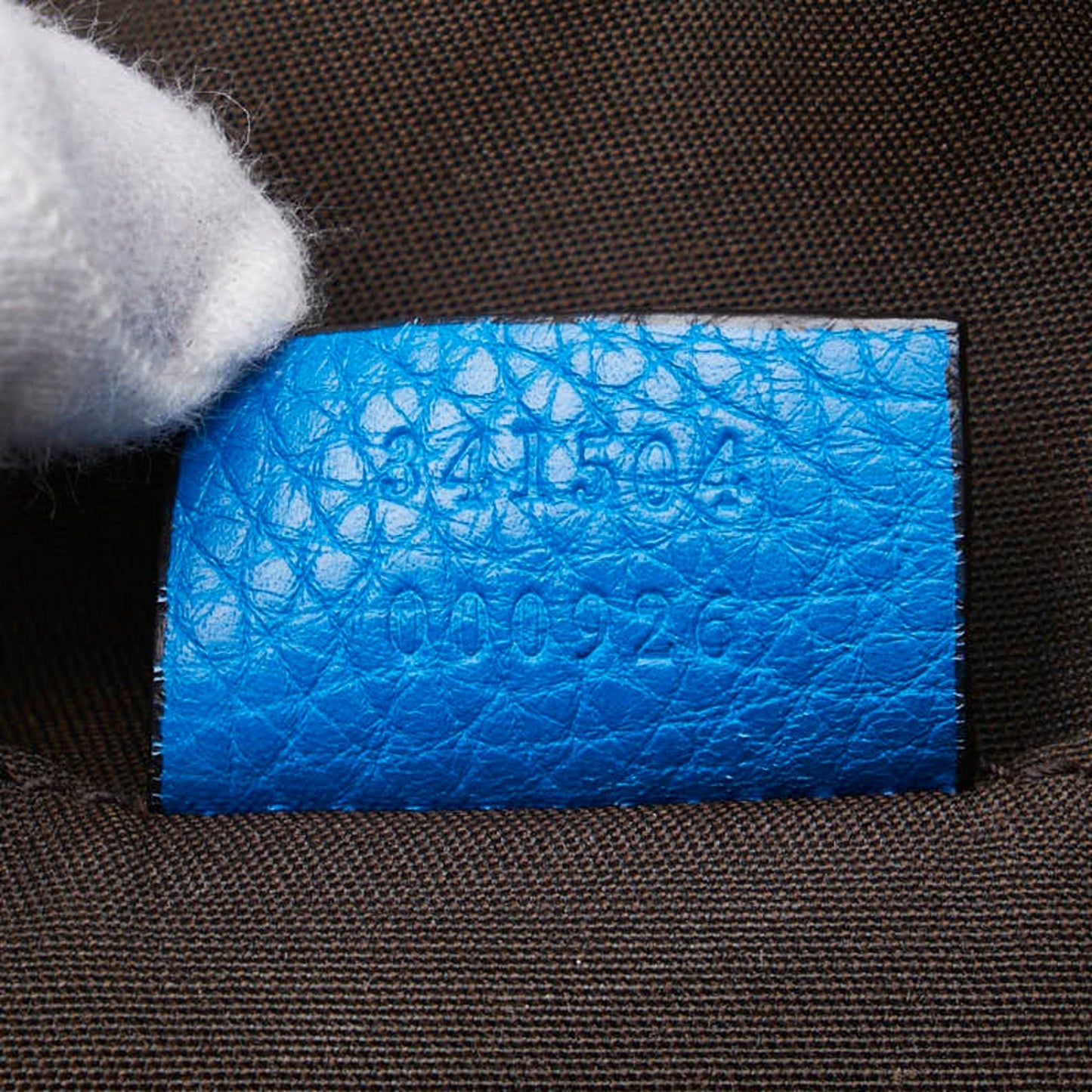 Gucci Blue Leather Handbag Shoulder Bag ( )