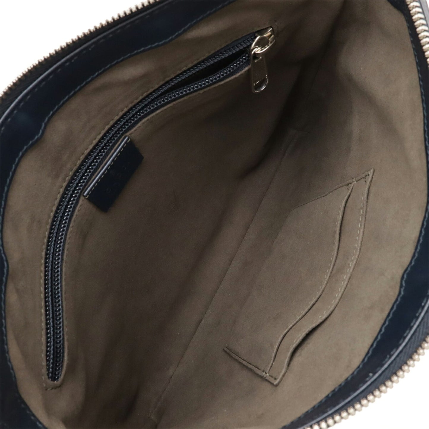 Gucci Guccissima Black Gg Leather Shoulder Bag ( )