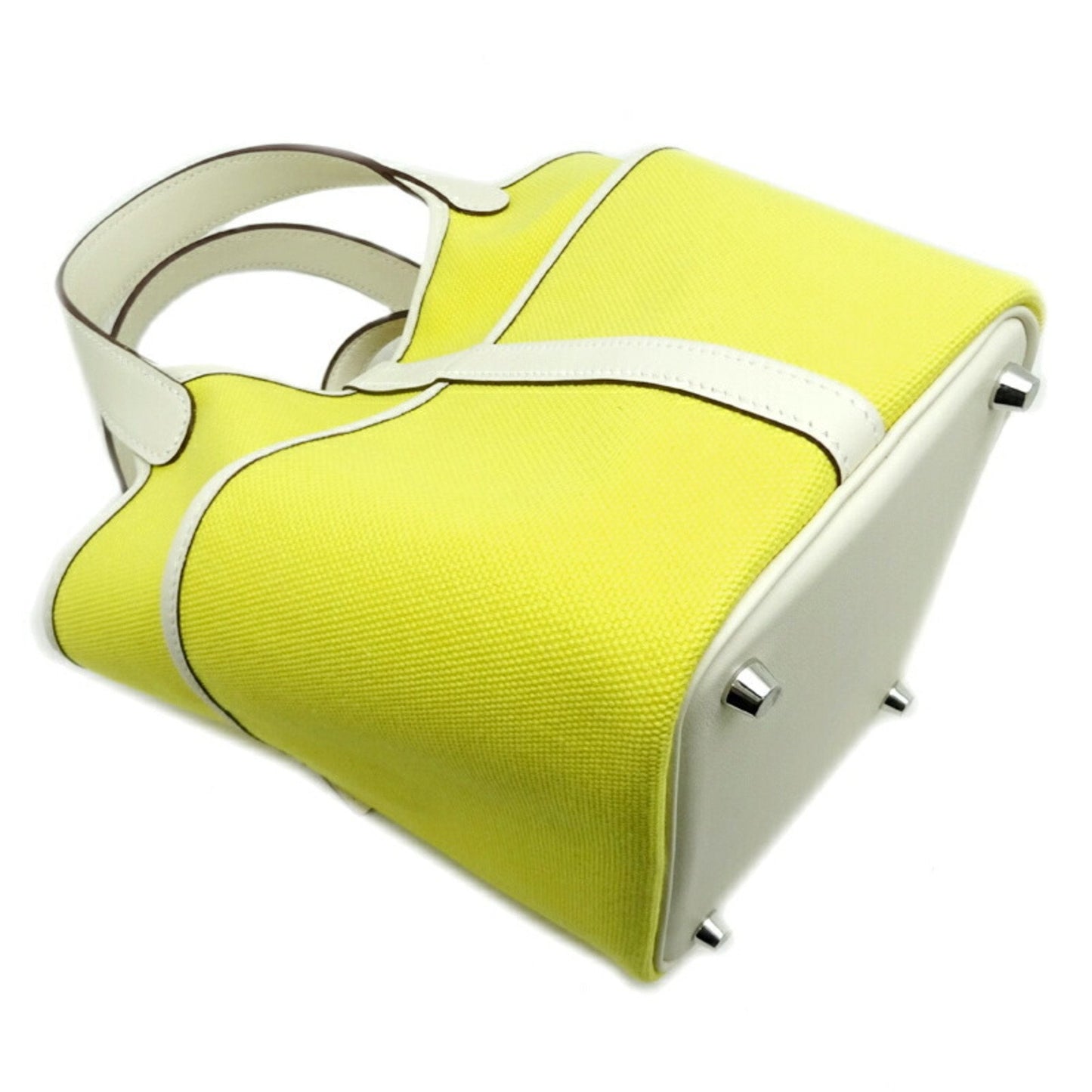 Hermes Picotin Yellow Swift Leather Handbag ( )