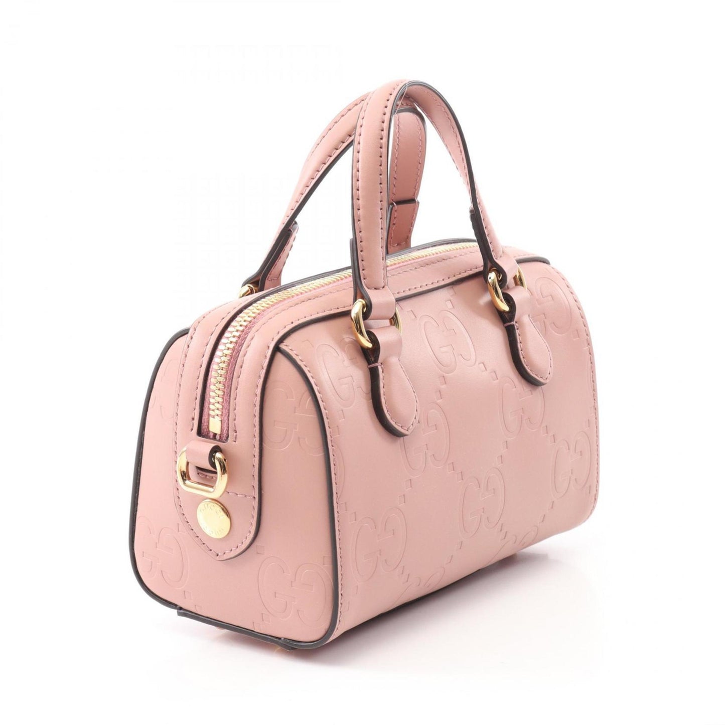 Gucci Pink Leather Handbag ( )