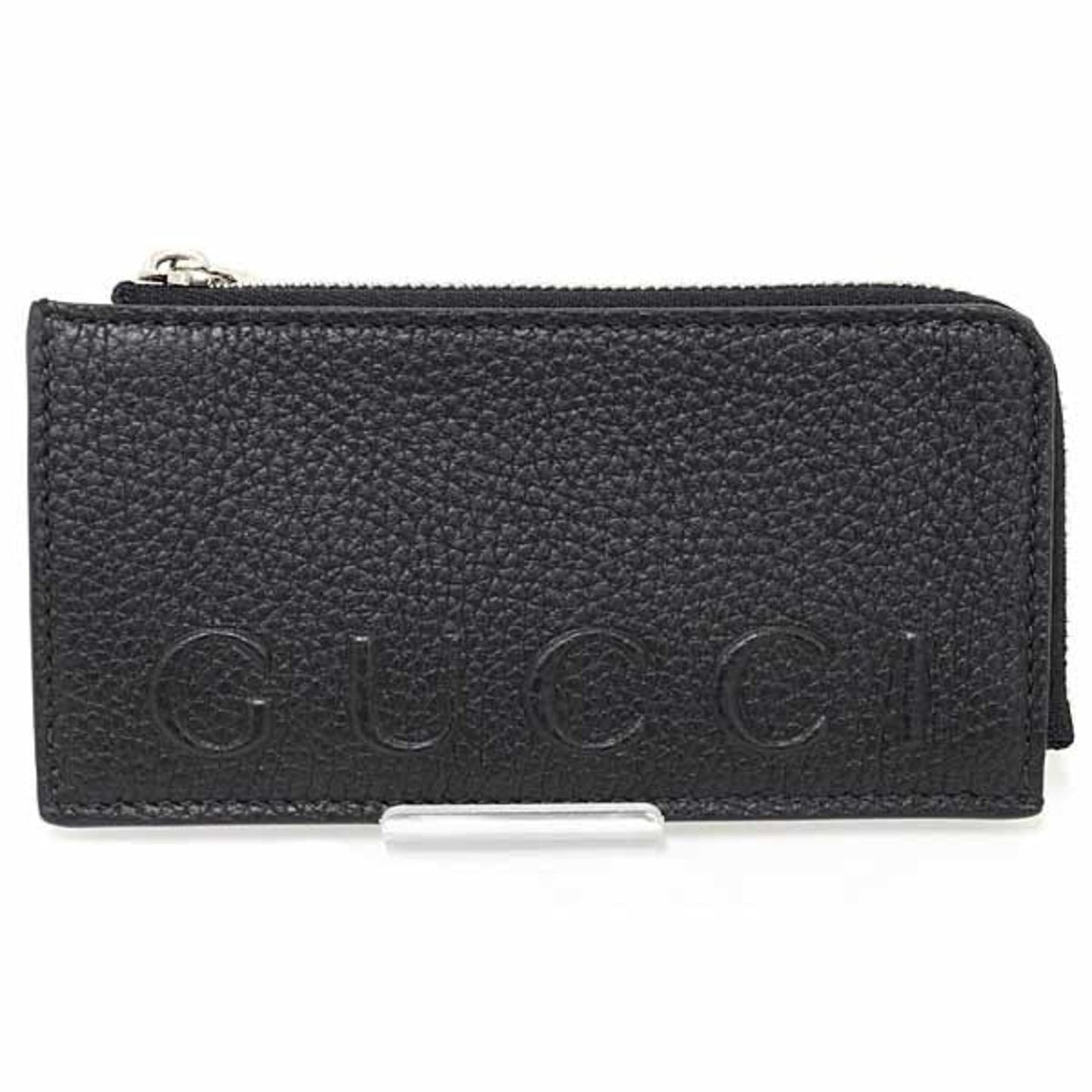 Gucci Silver Yellow Leather Card Wallet ( )