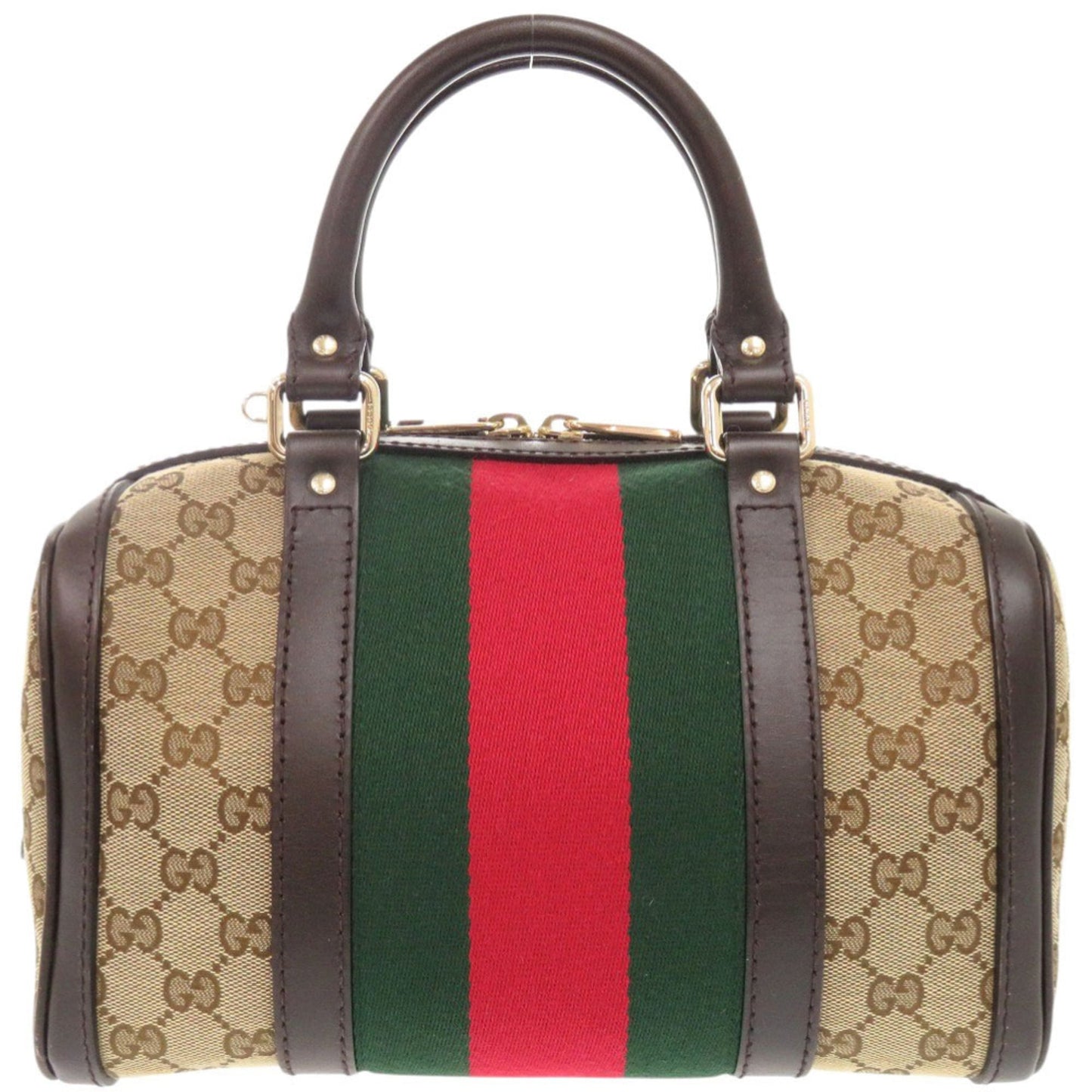 Gucci Beige Gg Canvas Handbag ( )