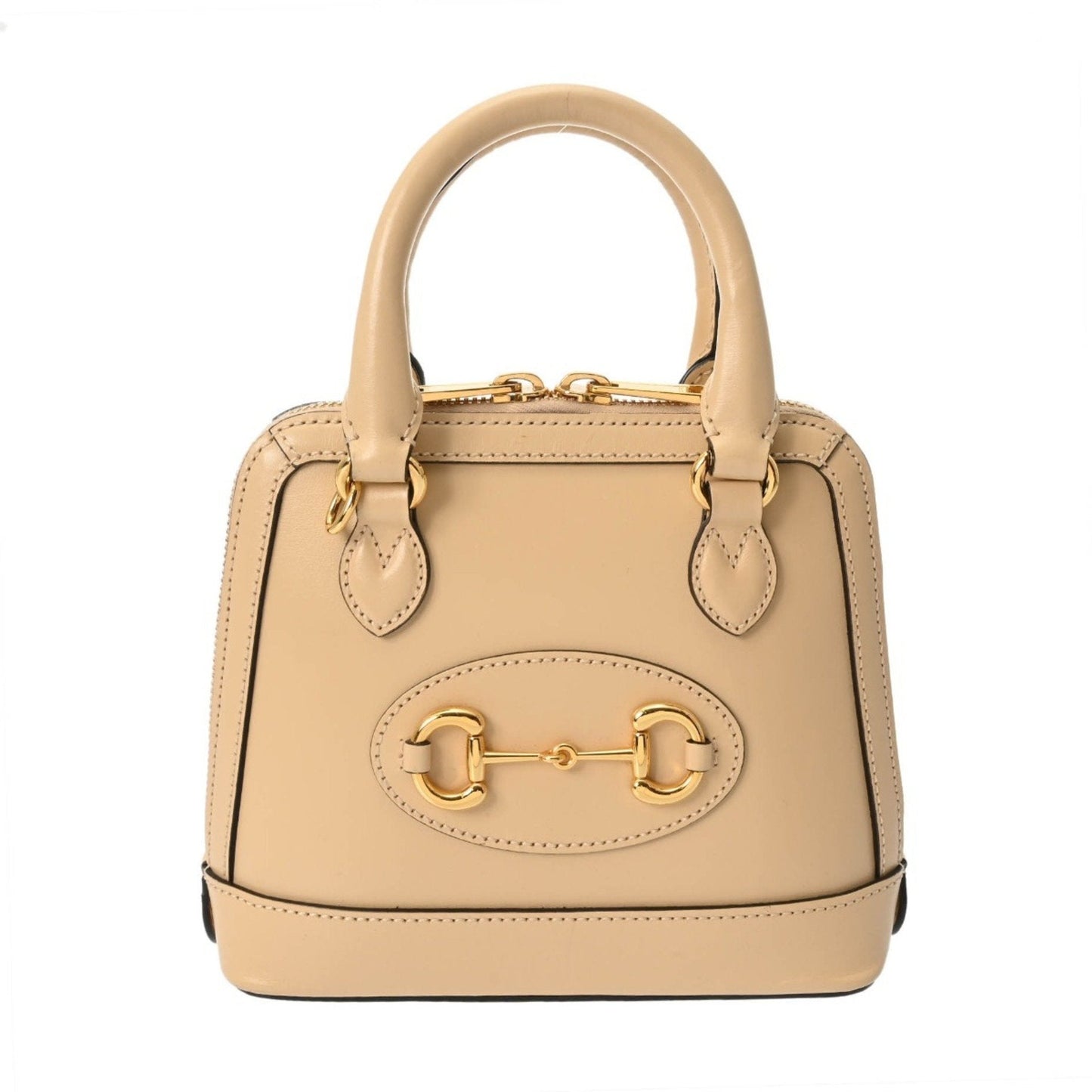 Gucci Horsebit Beige Handbag ( )