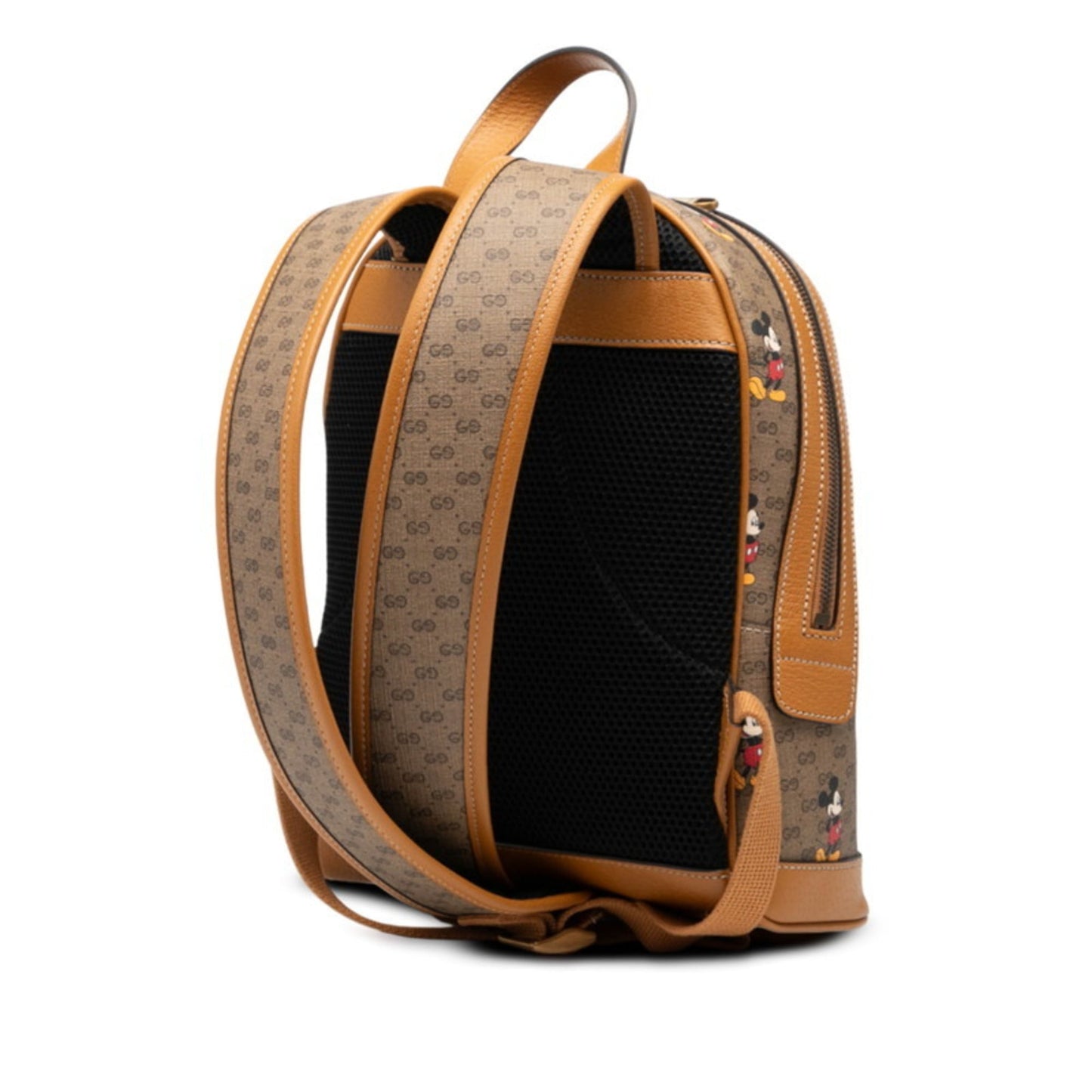 Gucci Brown Multi-Color Pvc Leather Backpack ( )