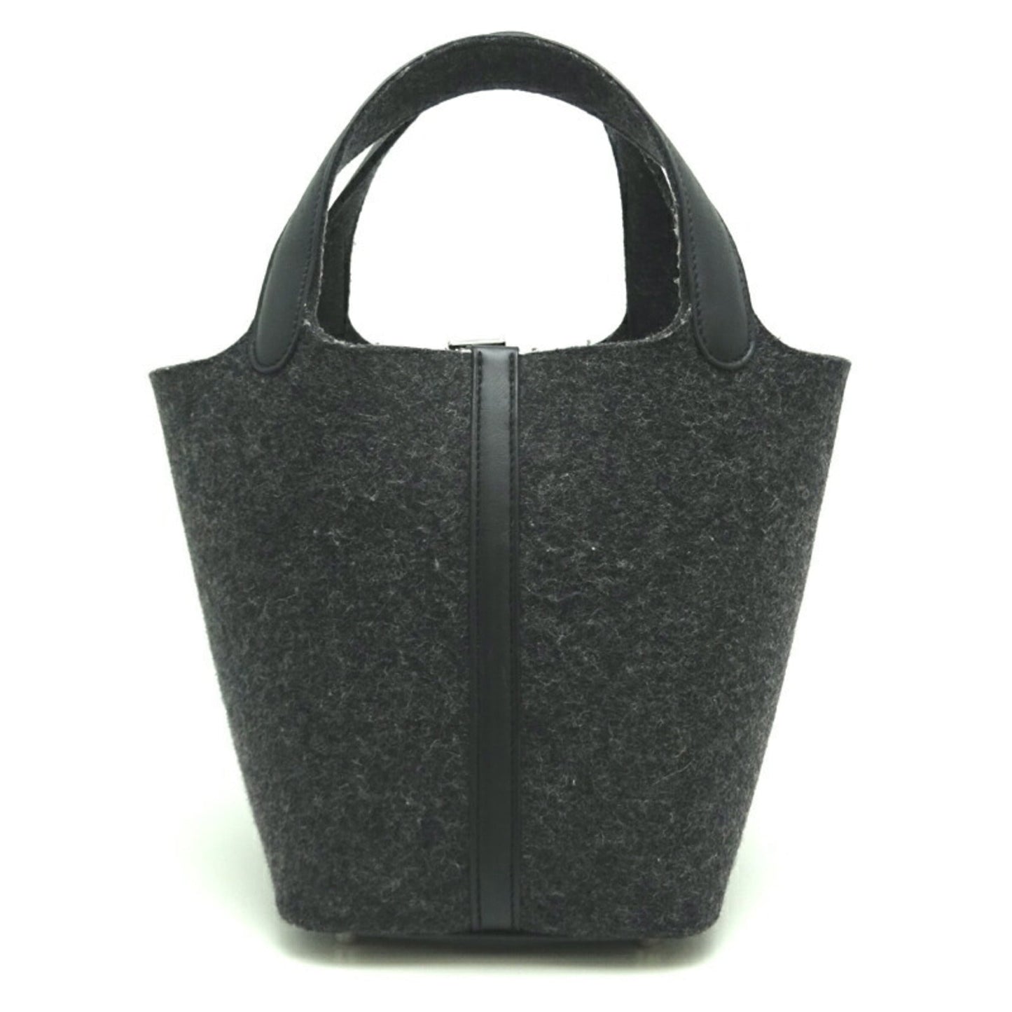 Hermes Picotin Black Swift Leather Handbag ( )