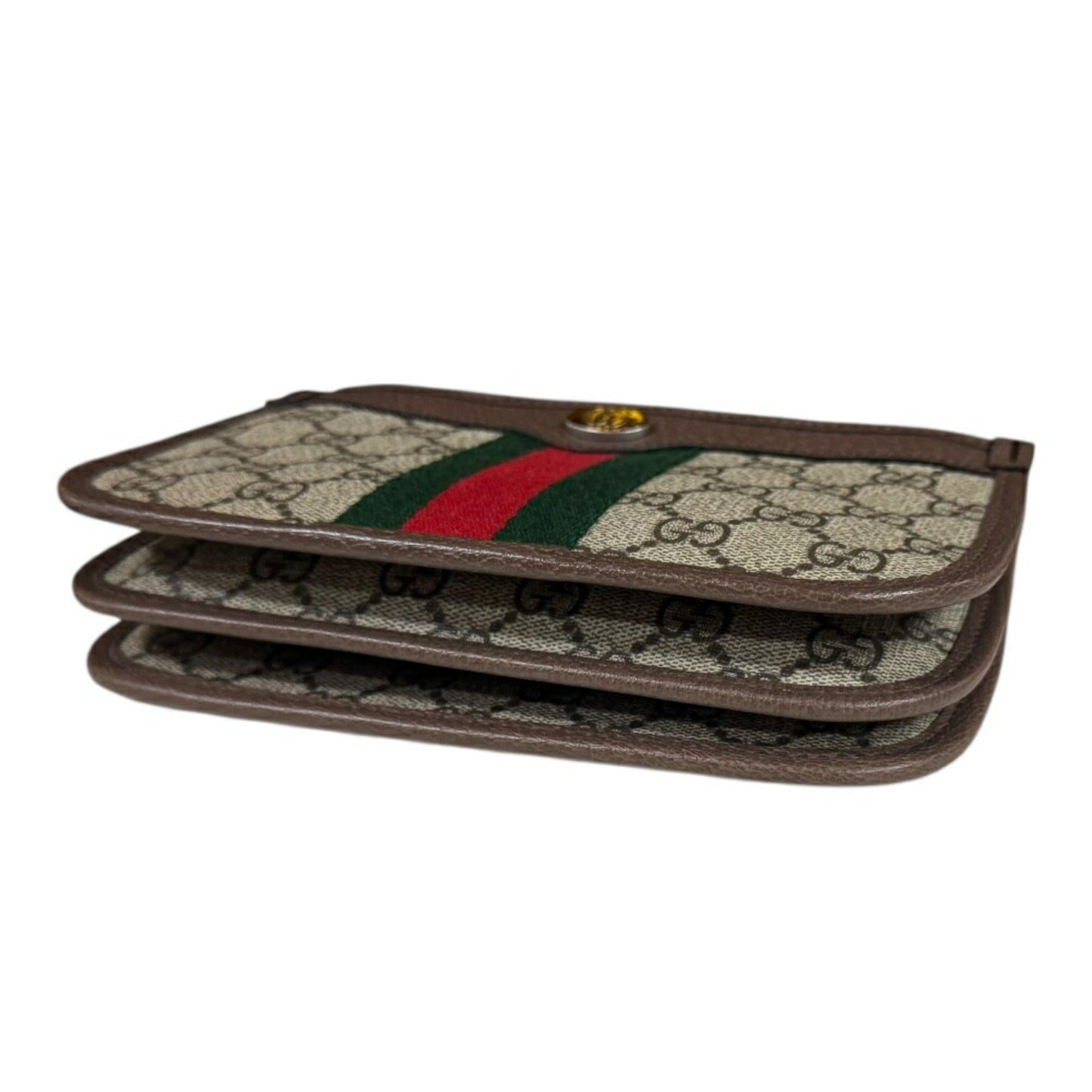 Gucci Beige Brown Gg Supreme Shoulder Bag ( )