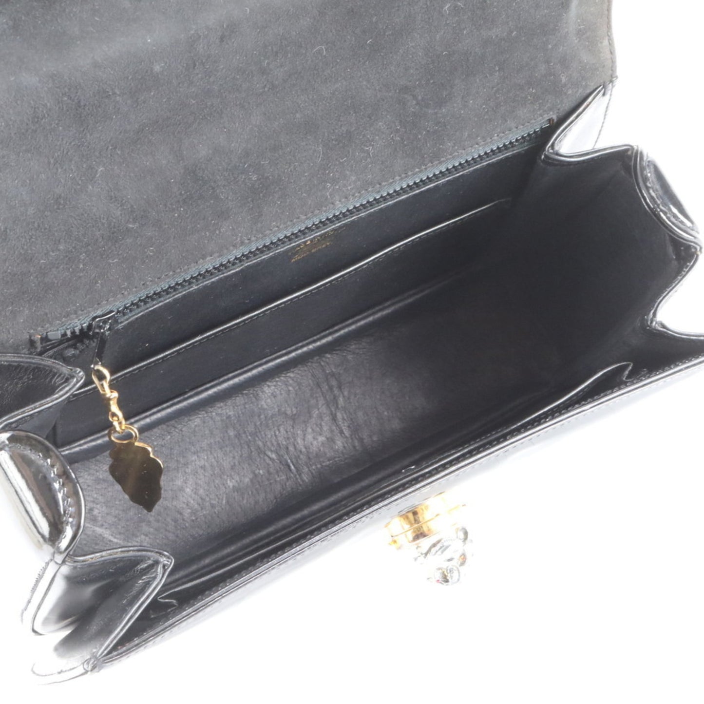 Gucci Black Leather Handbag ( )