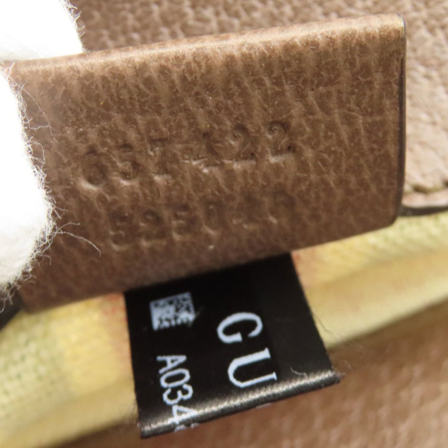 Gucci Beige Brown Canvas Handbag ( )