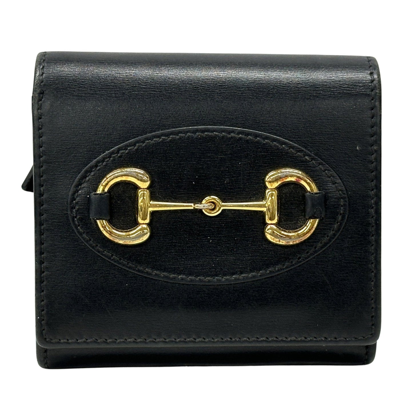 Gucci Black Leather Wallet (Bi-Fold) ( )