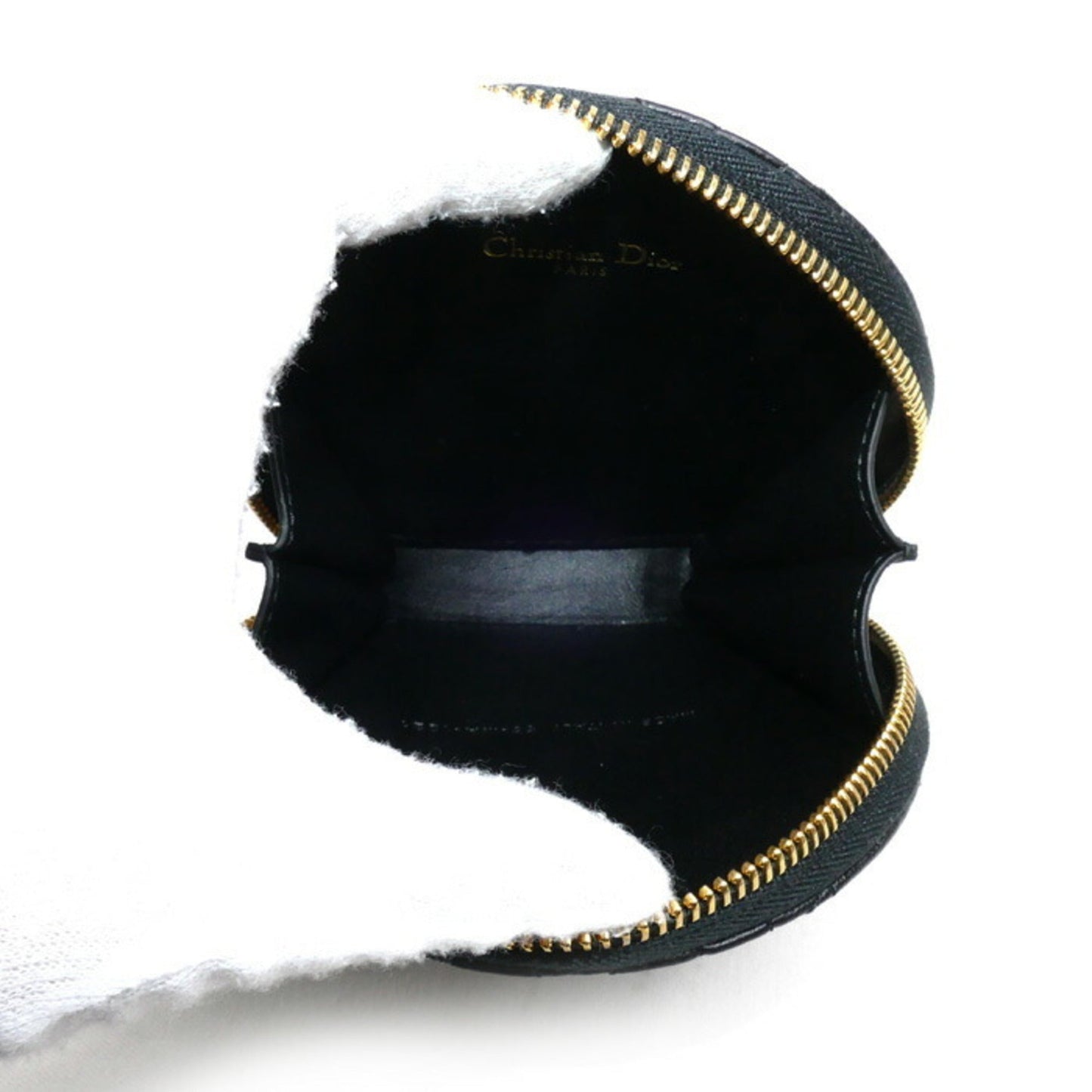 Christian Dior Black Leather Shoulder Bag ()