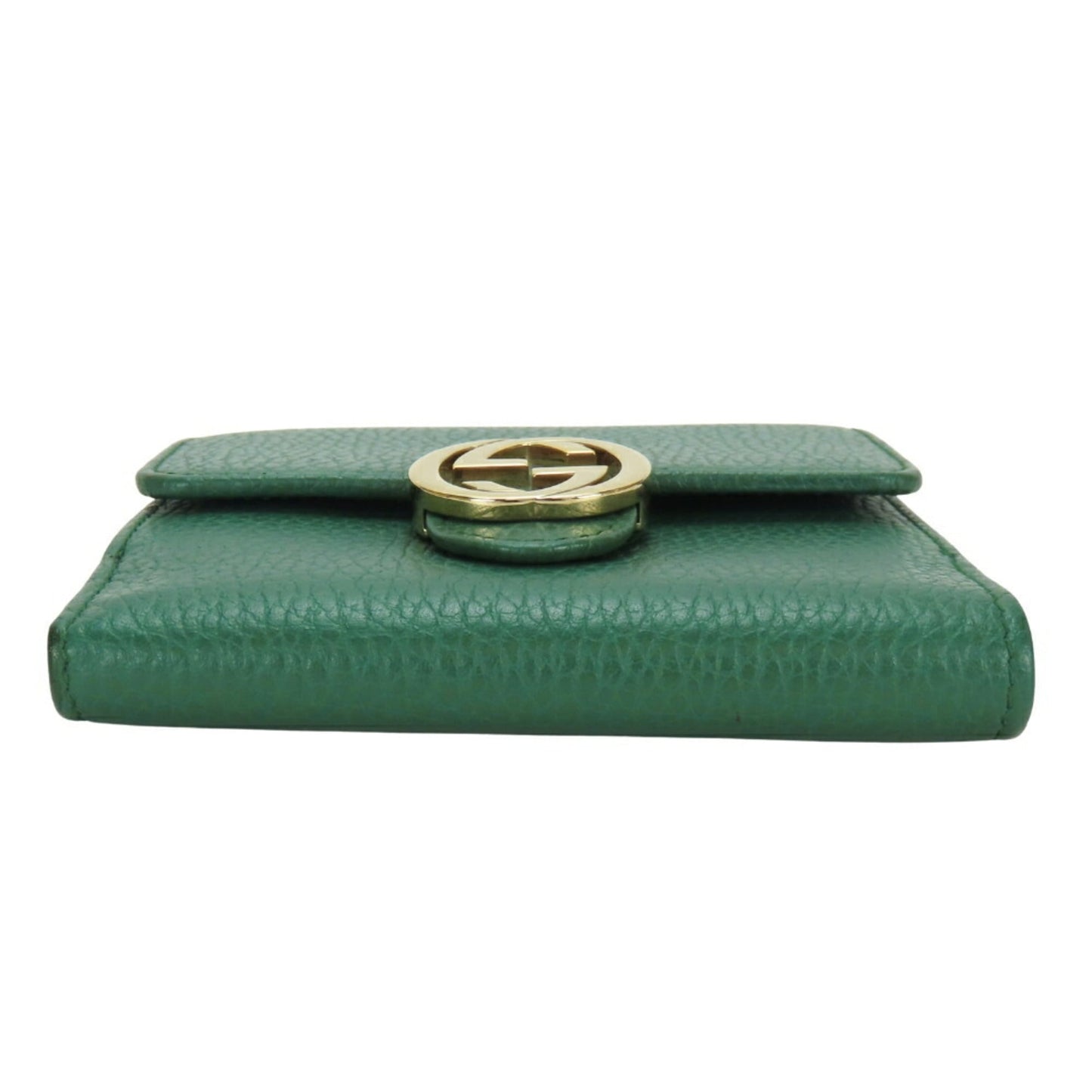 Gucci Green Leather Wallet (Bi-Fold) ( )