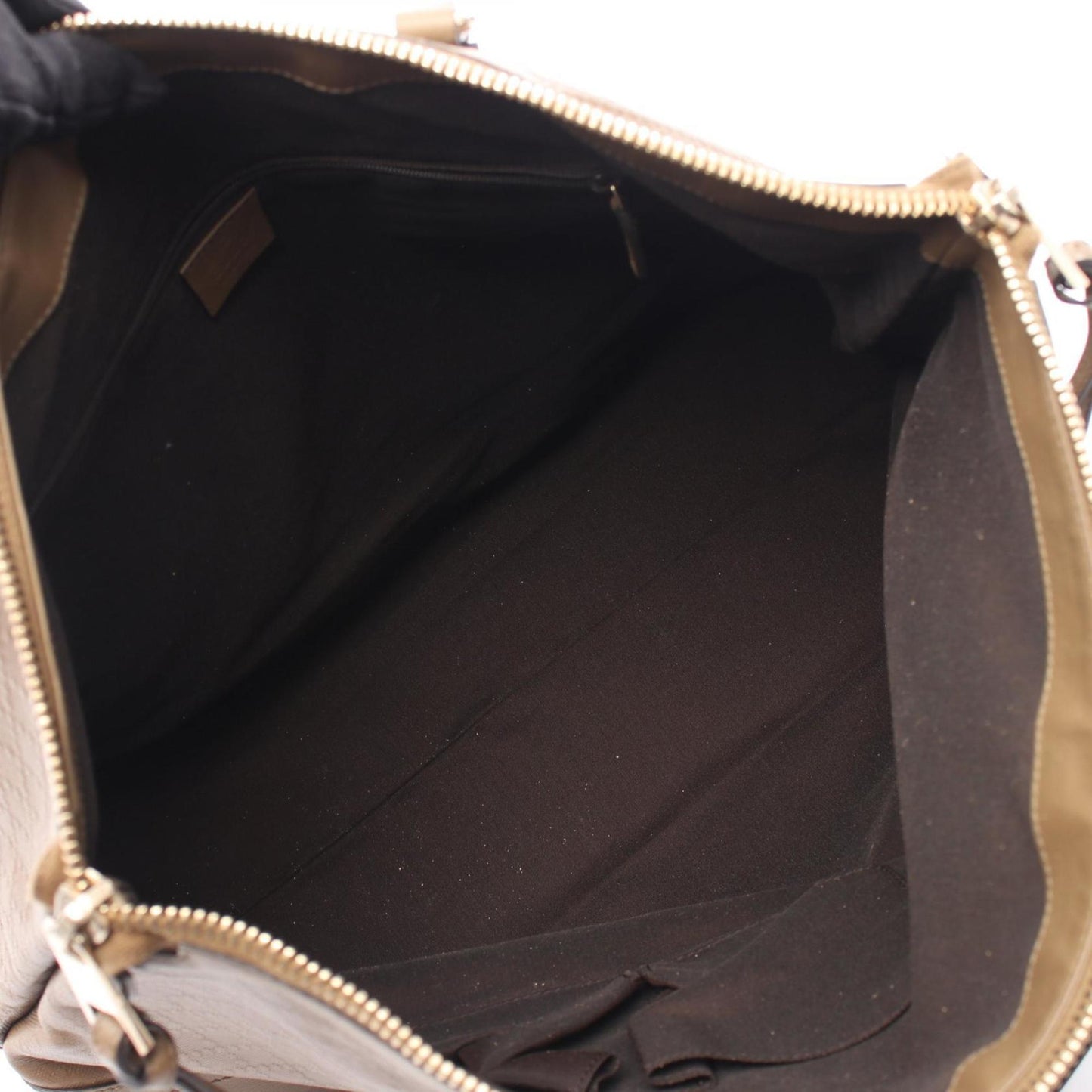 Gucci Brown Leather Tote Bag ( )