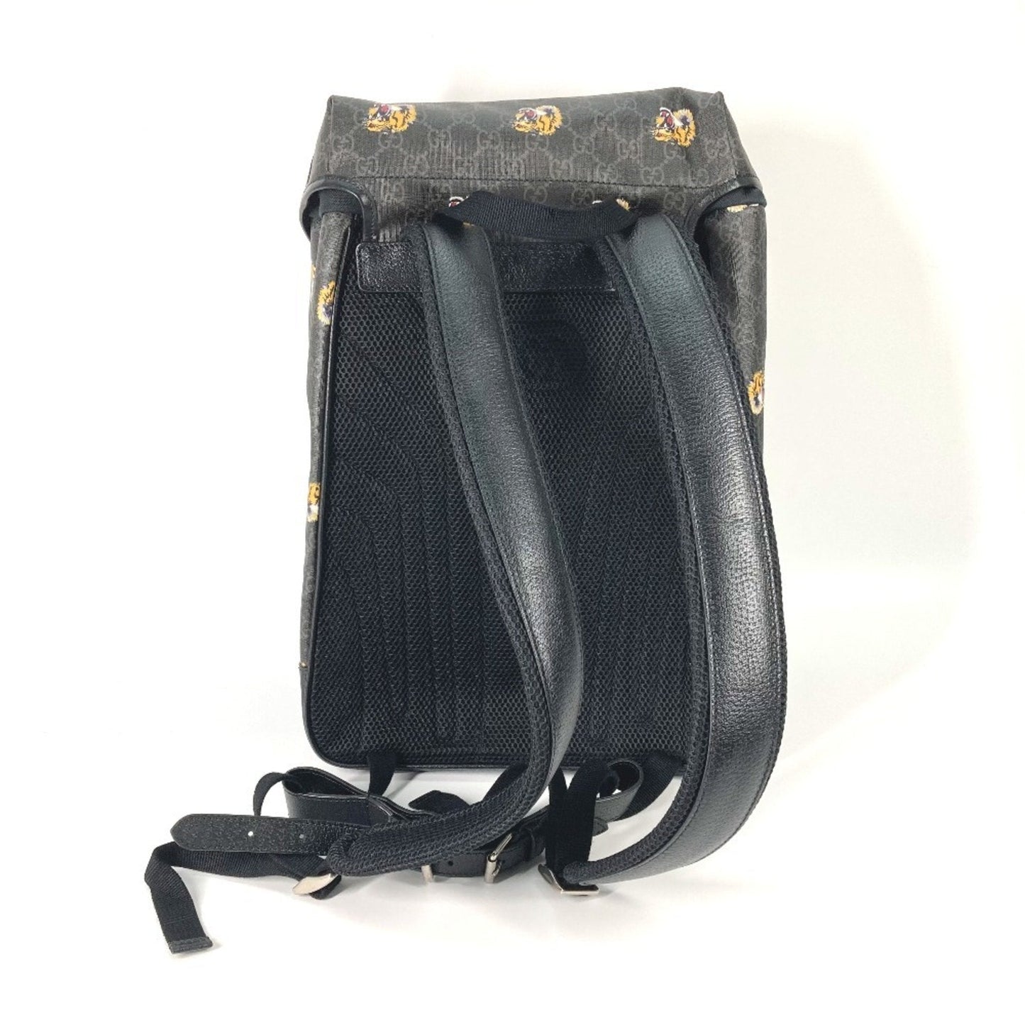 Gucci Black Gg Supreme Backpack ( )