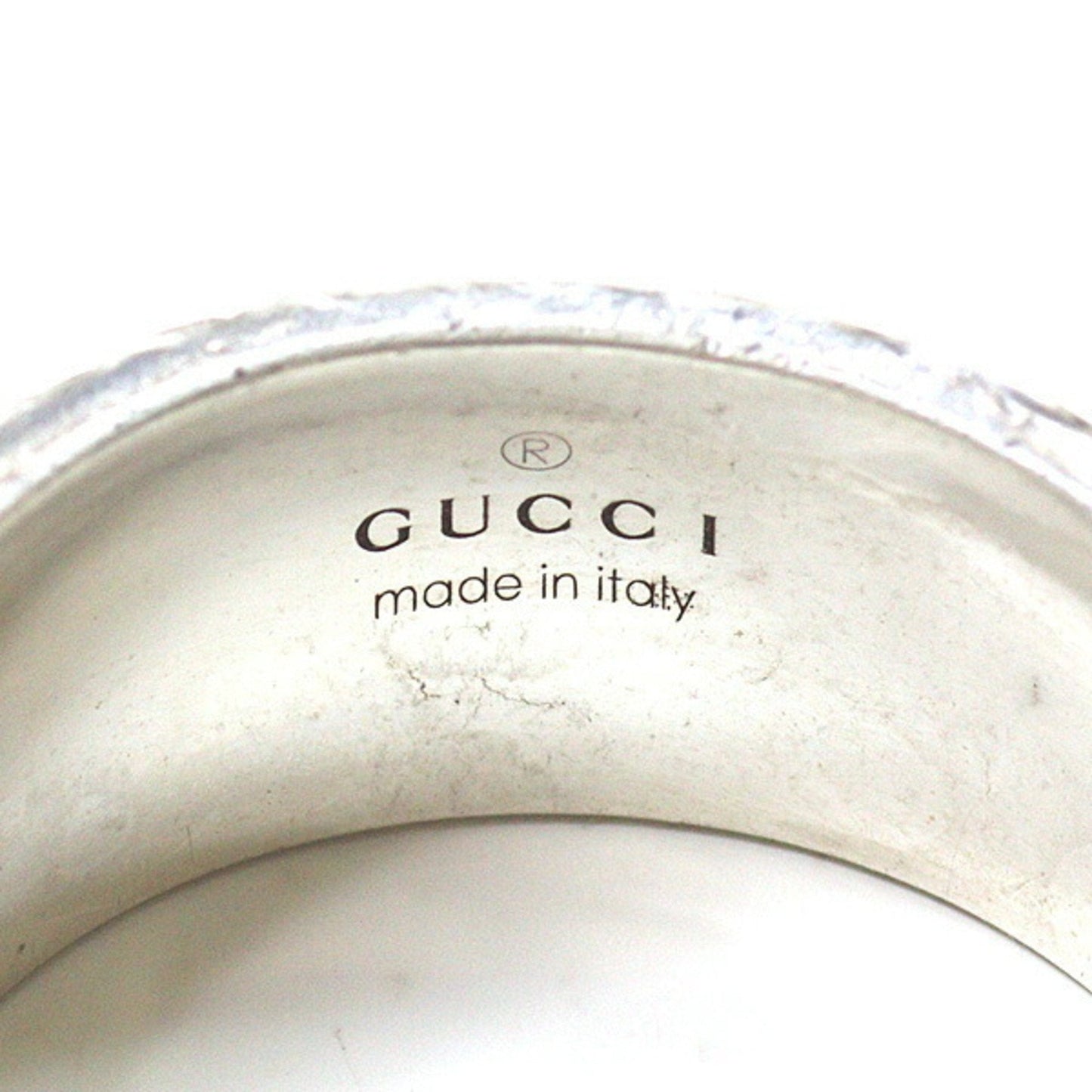 Gucci Silver Sterling Silver 925 Band Ring ( )
