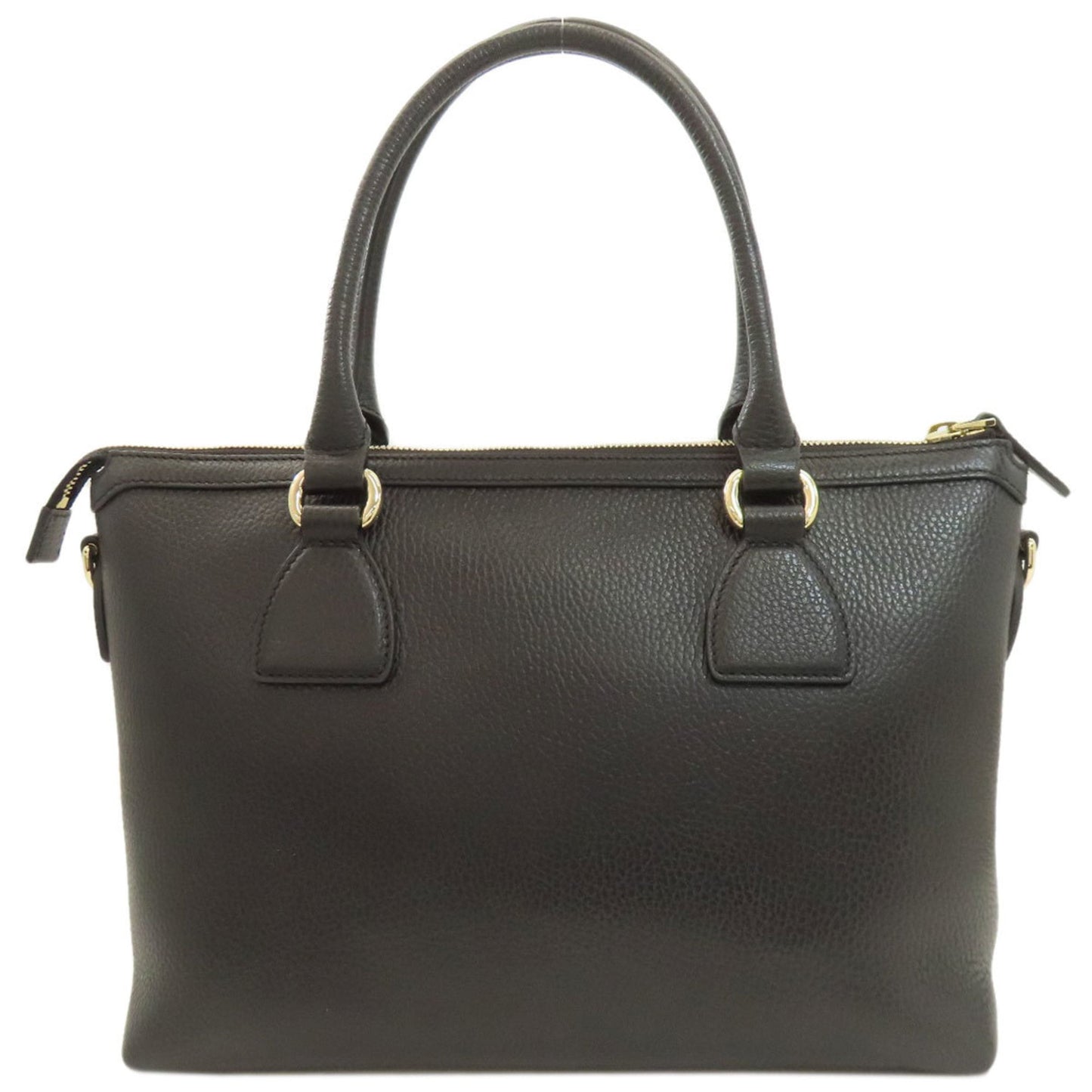 Gucci Black Leather Handbag ( )