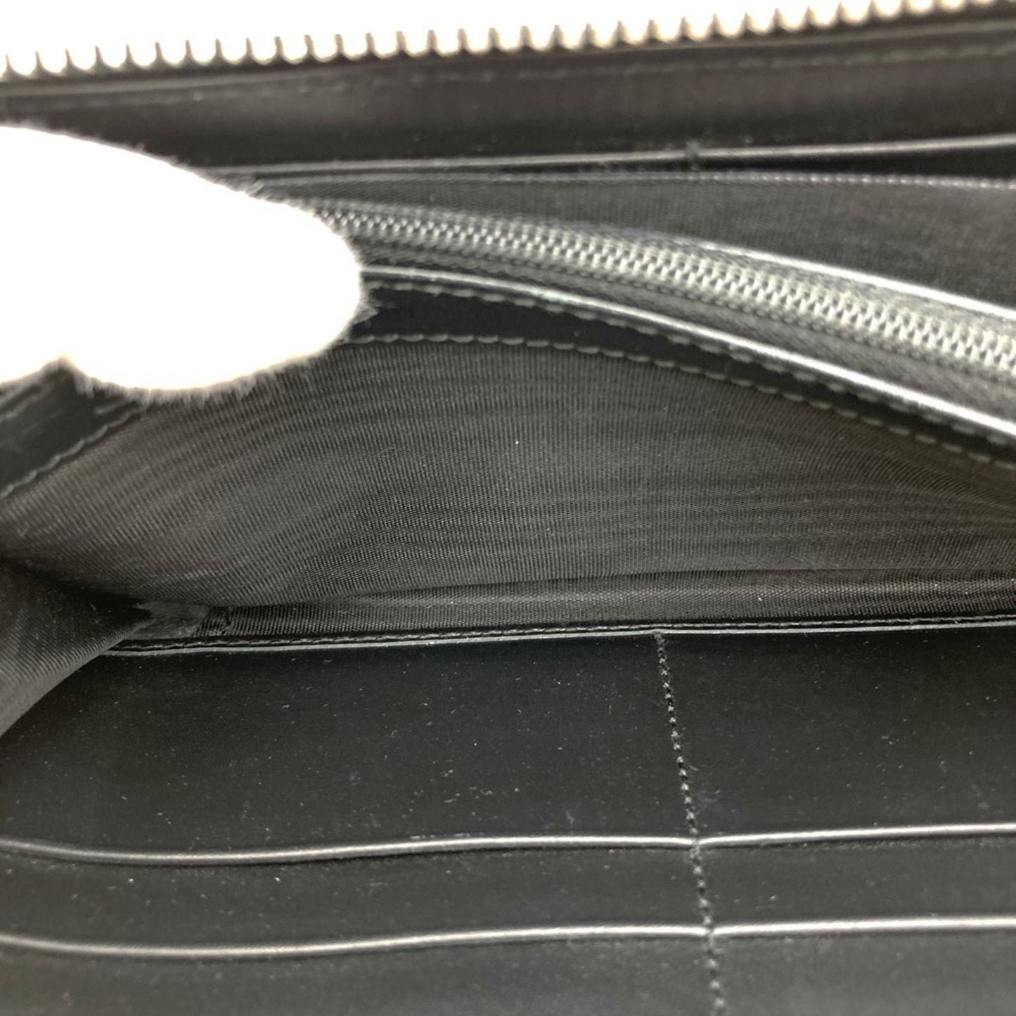 Gucci Black Gg Canvas Long Wallet (Bi-Fold) ( )