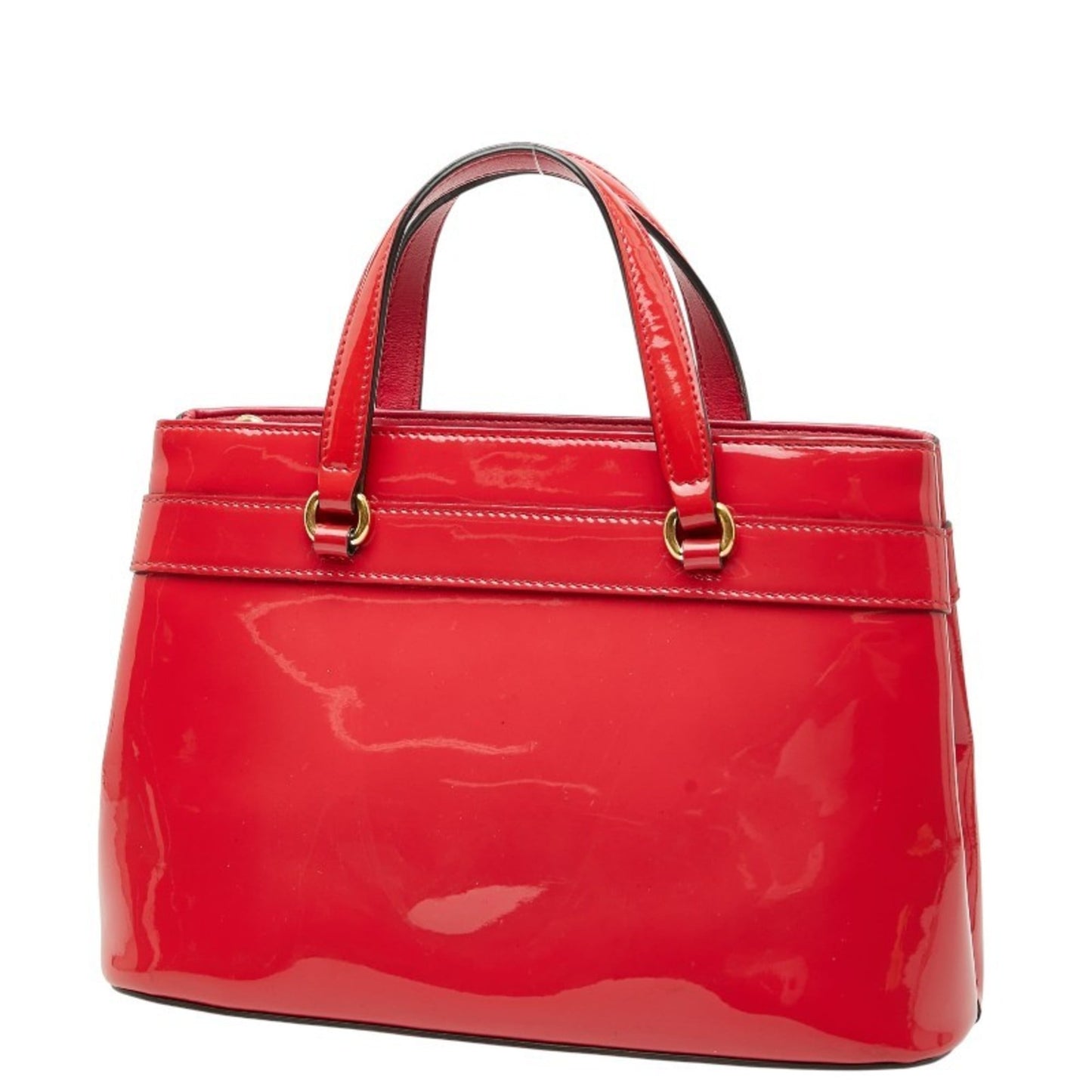 Gucci Pink Patent Leather Handbag ( )