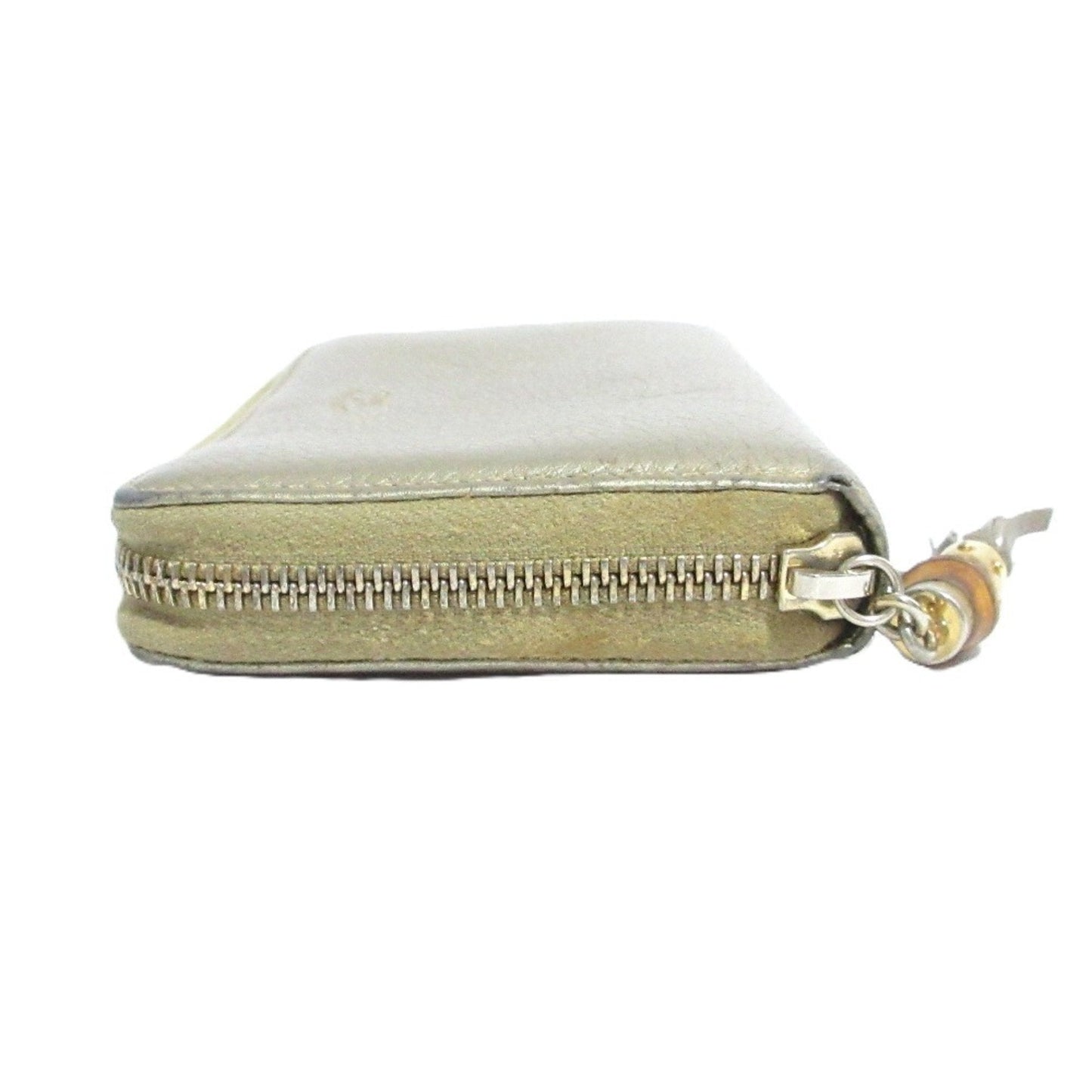 Gucci Gold Long Bill Wallet (Bi-Fold) ( )