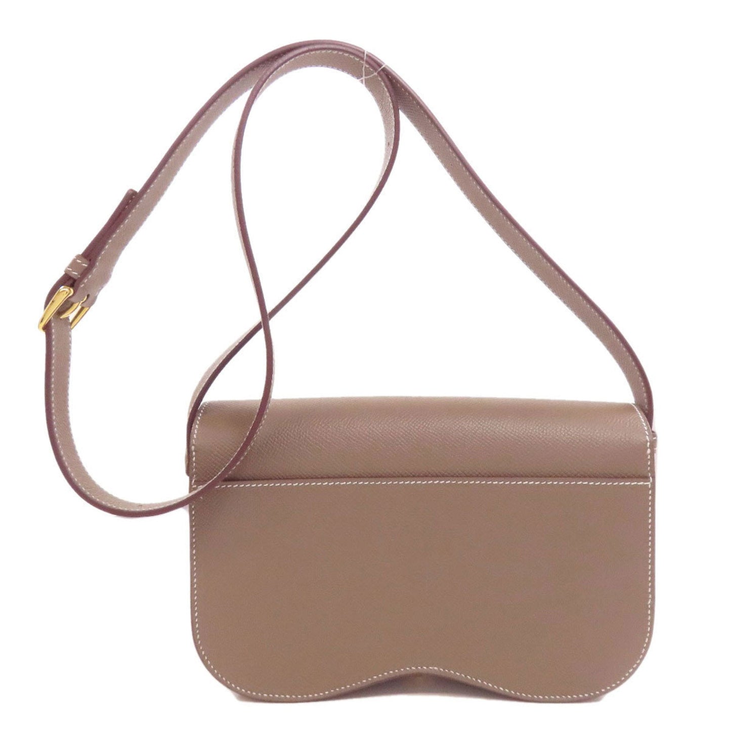 Hermes Etoupe Gray Epsom Leather Shoulder Bag ( )