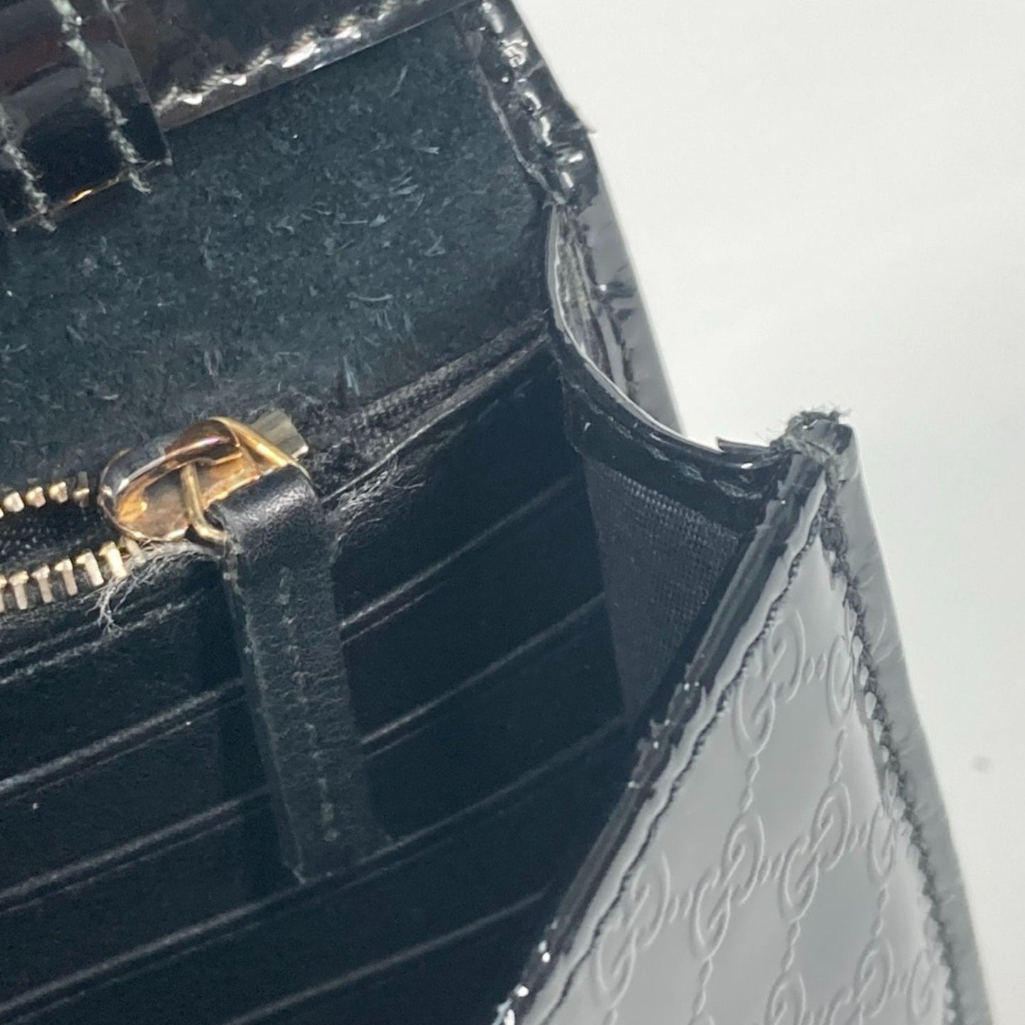 Gucci Black Chain/Shoulder Wallet ( )