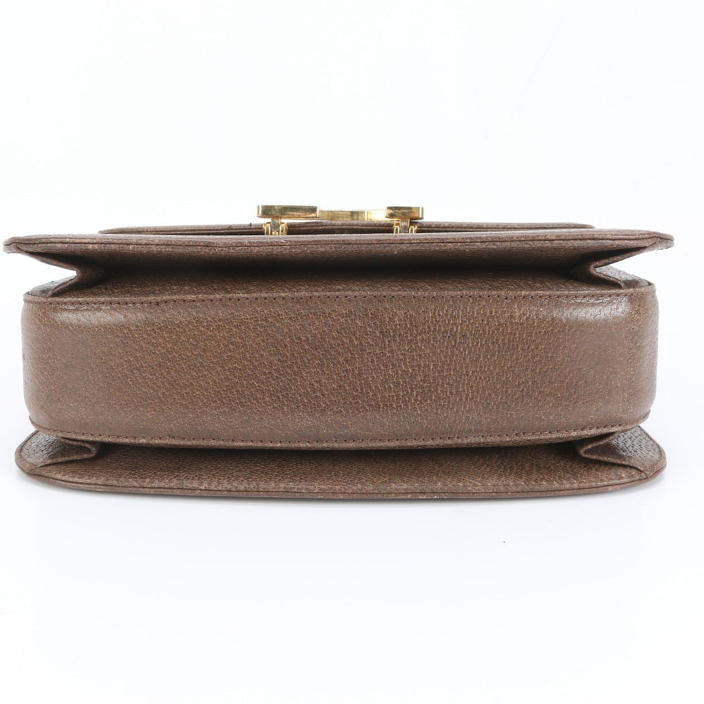 Gucci Brown Leather Shoulder Bag ( )