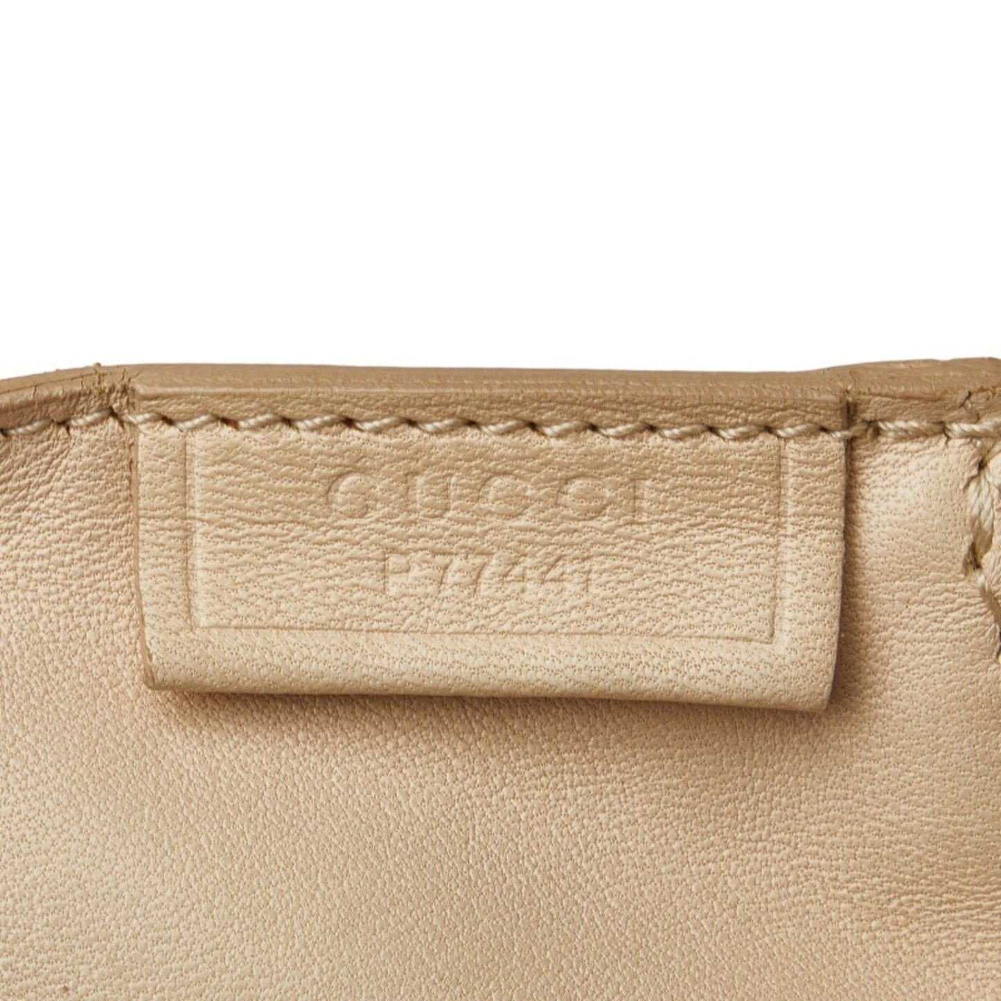 Gucci Ivory White Leather Handbag Tote Bag ( )