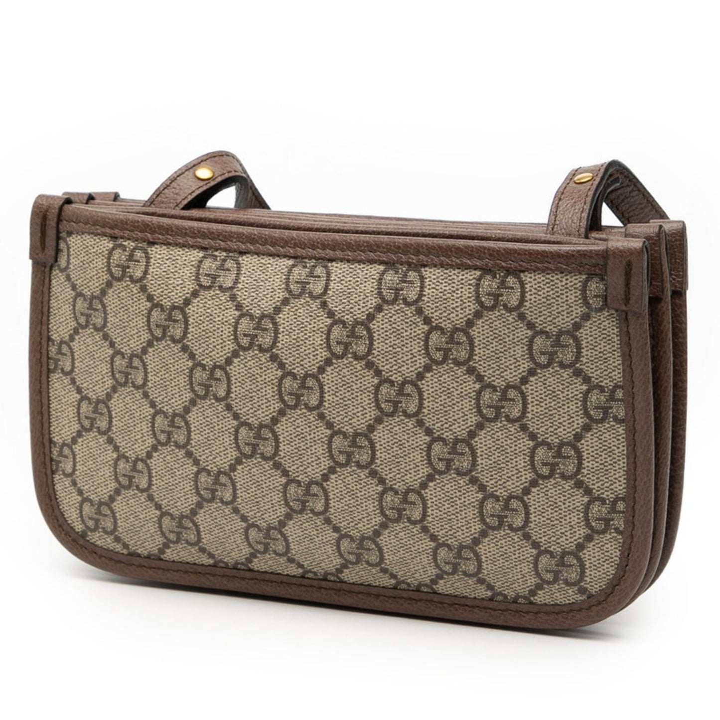 Gucci Ophidia Beige Multi-Color Pvc Leather Shoulder Bag ( )