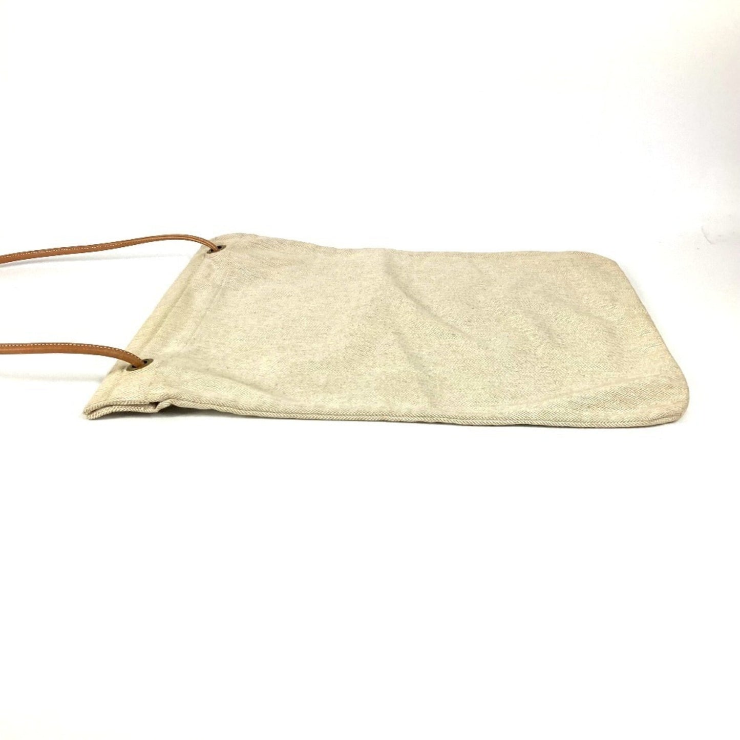 Hermes Natural White Cotton Shoulder Bag ( )