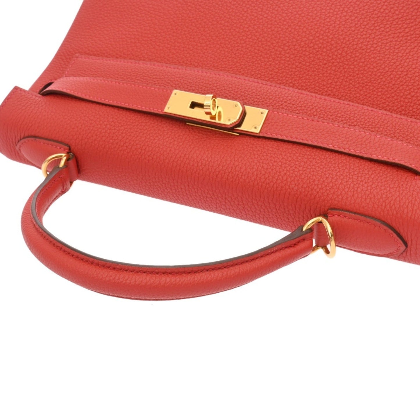 Hermes Kelly Togo Leather Handbag ( )