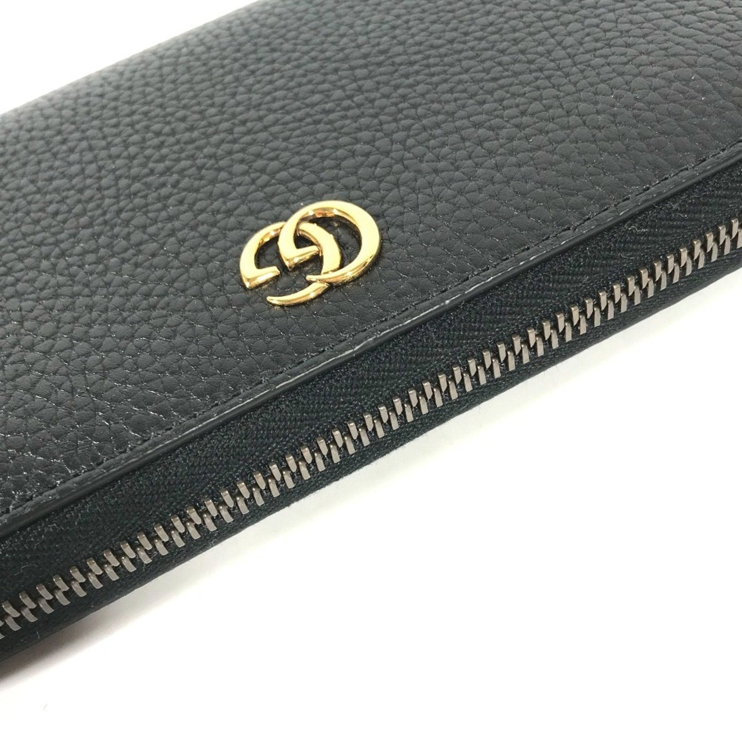 Gucci Navy Leather Long Wallet (Bi-Fold) ( )