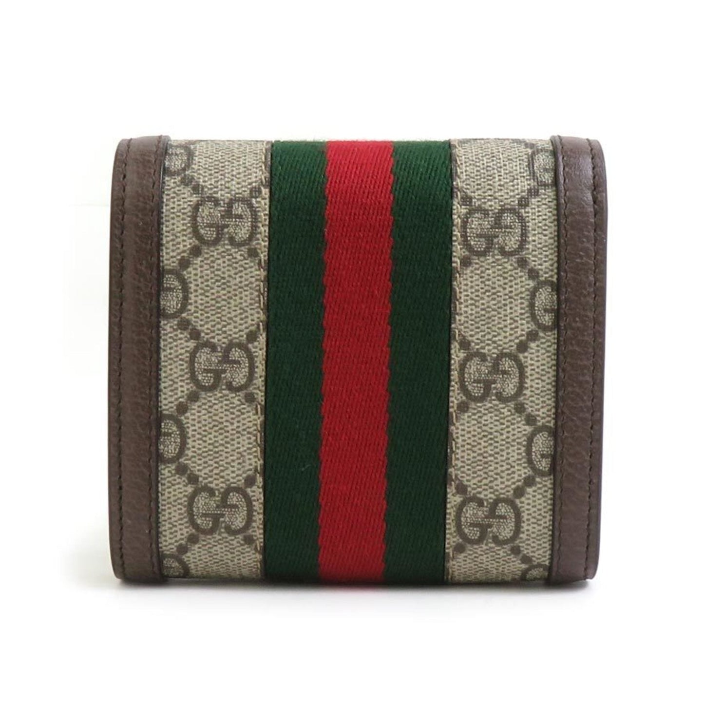Gucci Brown Gg Supreme Wallet (Bi-Fold) ( )