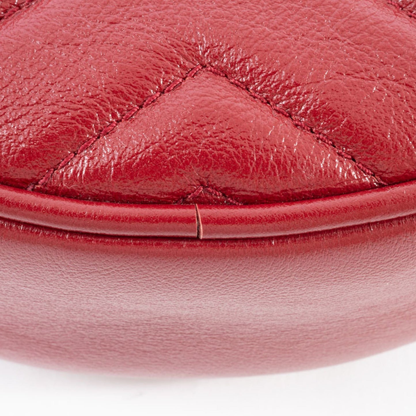 Gucci Red Color Leather Shoulder Bag ( )