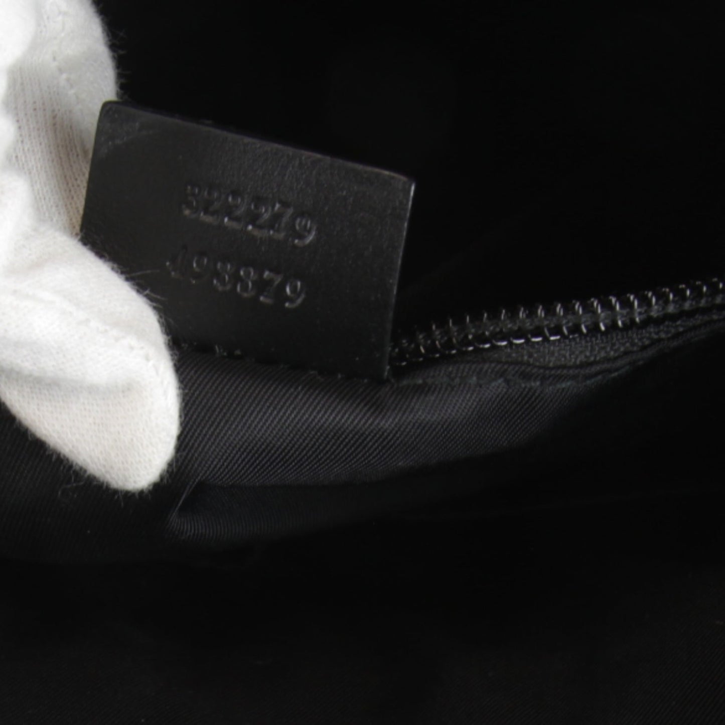 Gucci Black Pvc Shoulder Bag ( )