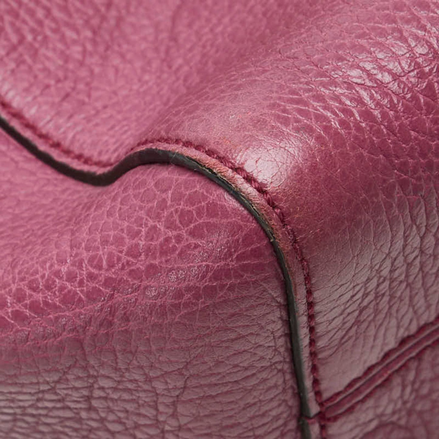 Gucci Purple Leather Handbag Shoulder Bag ( )