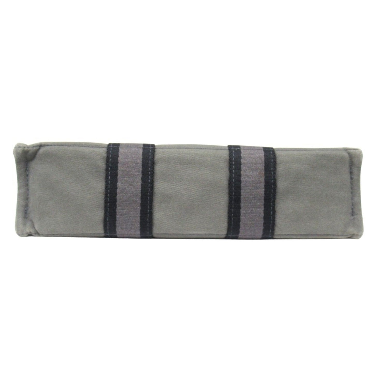 Hermes Fourre Tout Gray Canvas Tote Bag ( )
