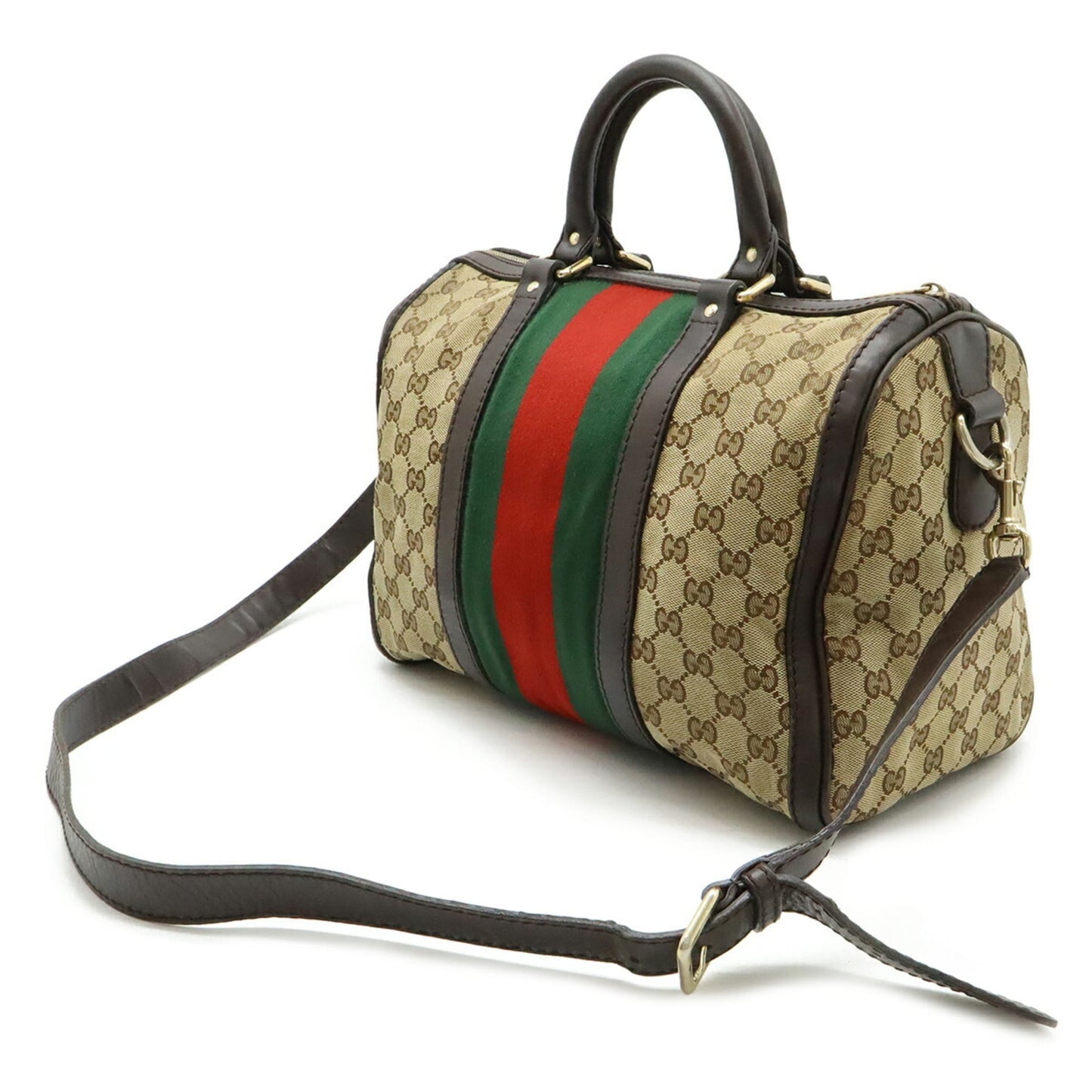 Gucci Beige Black Dark Brown Green Khaki Red Color Yellow Gg Canvas Handbag Shoulder Bag ( )