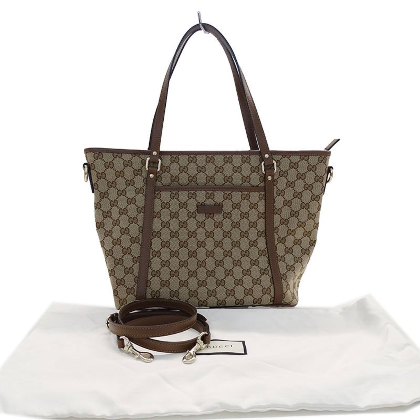 Gucci Brown Gg Canvas Handbag Shoulder Bag ( )