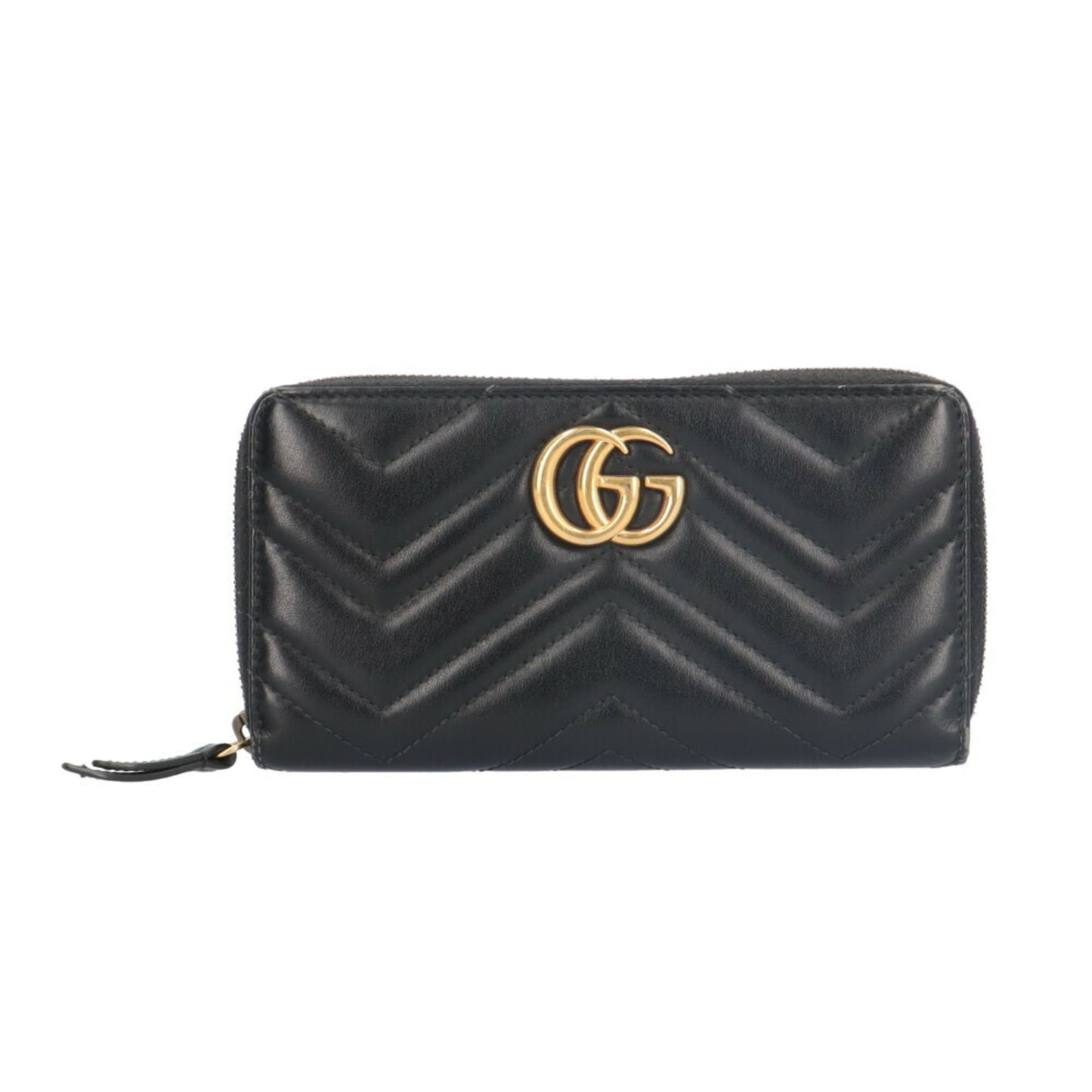 Gucci Black Leather Coin Purse/Coin Case ( )