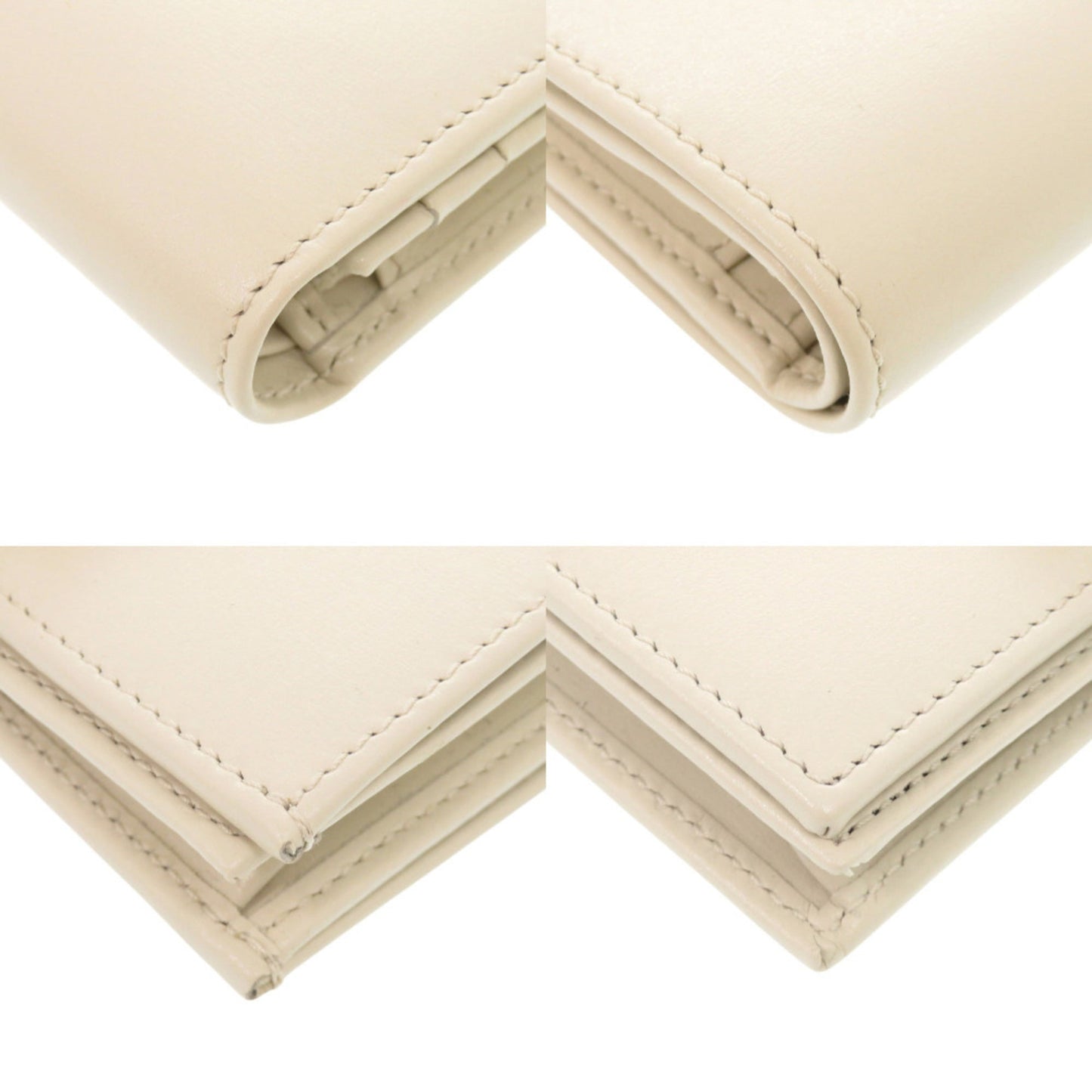 Gucci Ivory Leather Wallet (Bi-Fold) ( )