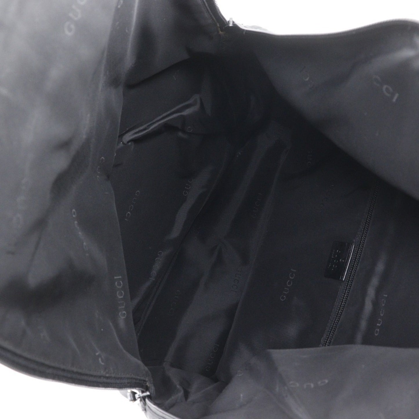 Gucci Black Nylon Canvas Backpack ( )