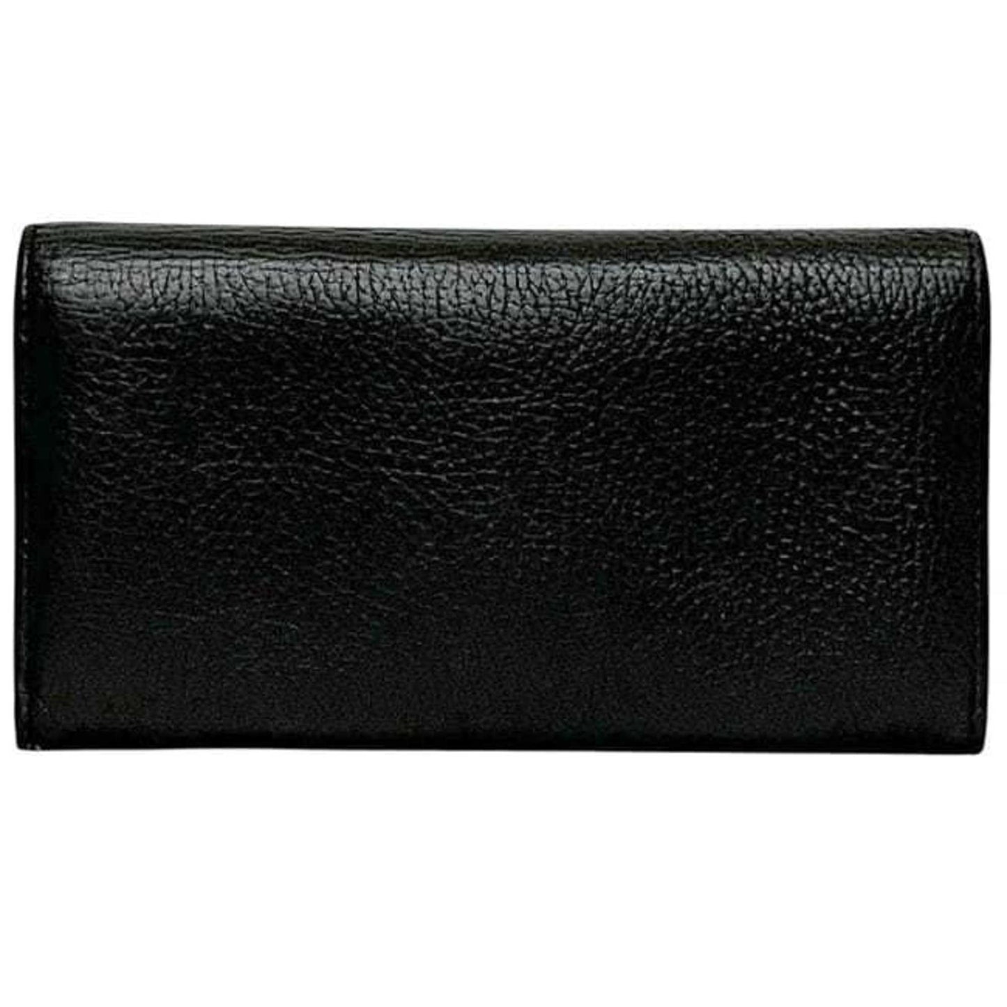 Gucci Black Leather Long Wallet (Bi-Fold) ( )