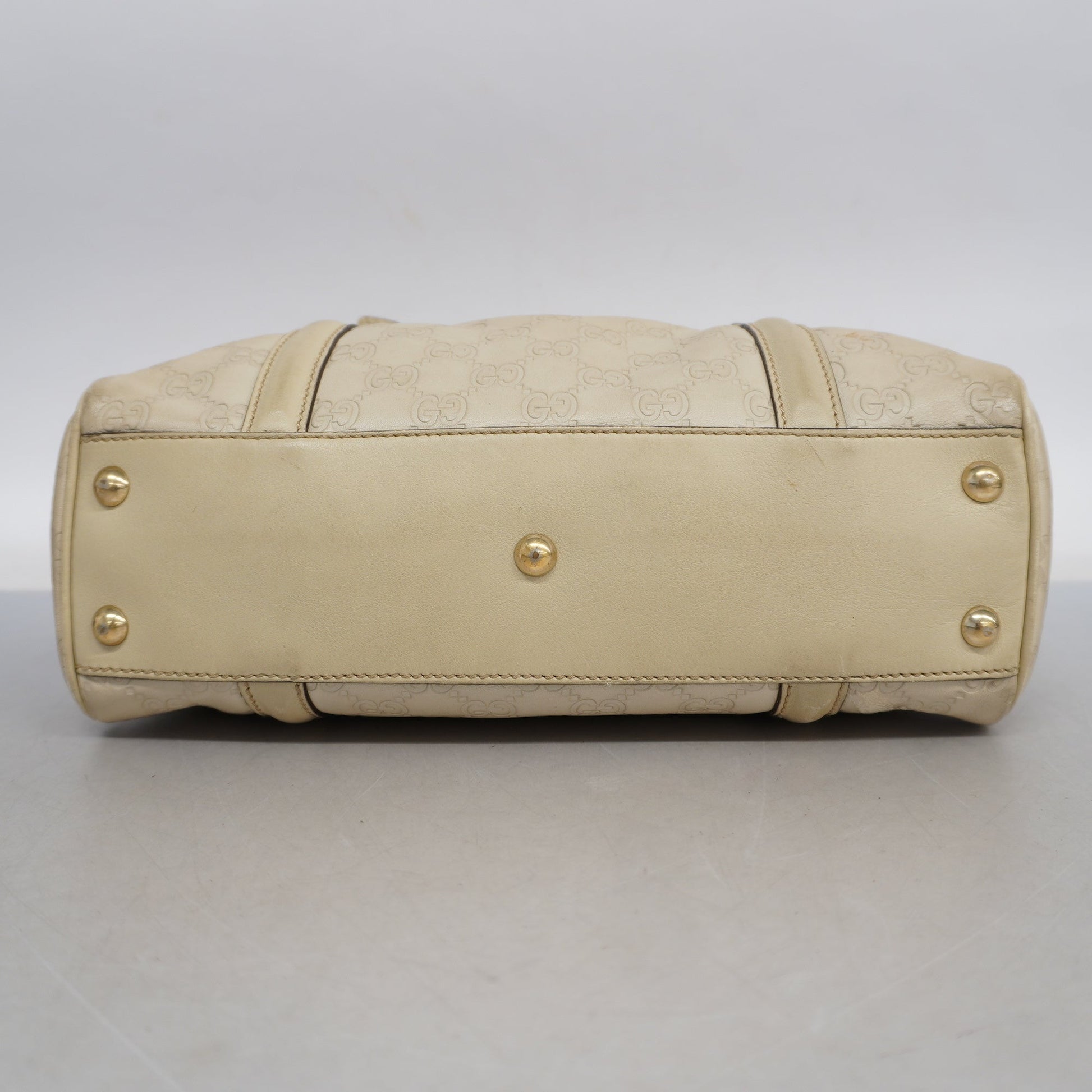 Gucci Guccissima Ivory Leather Tote