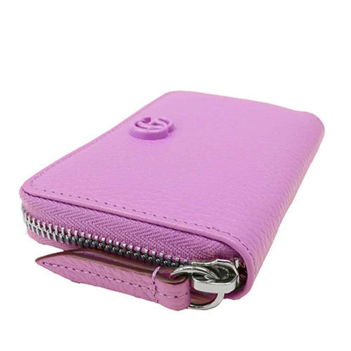 Gucci Purple Leather Coin Purse/Coin Case ( )