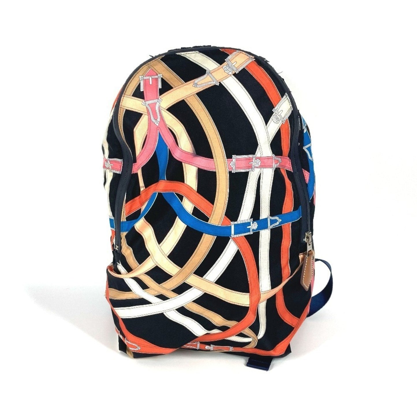 Hermes Multi-Color Silk Backpack ( )